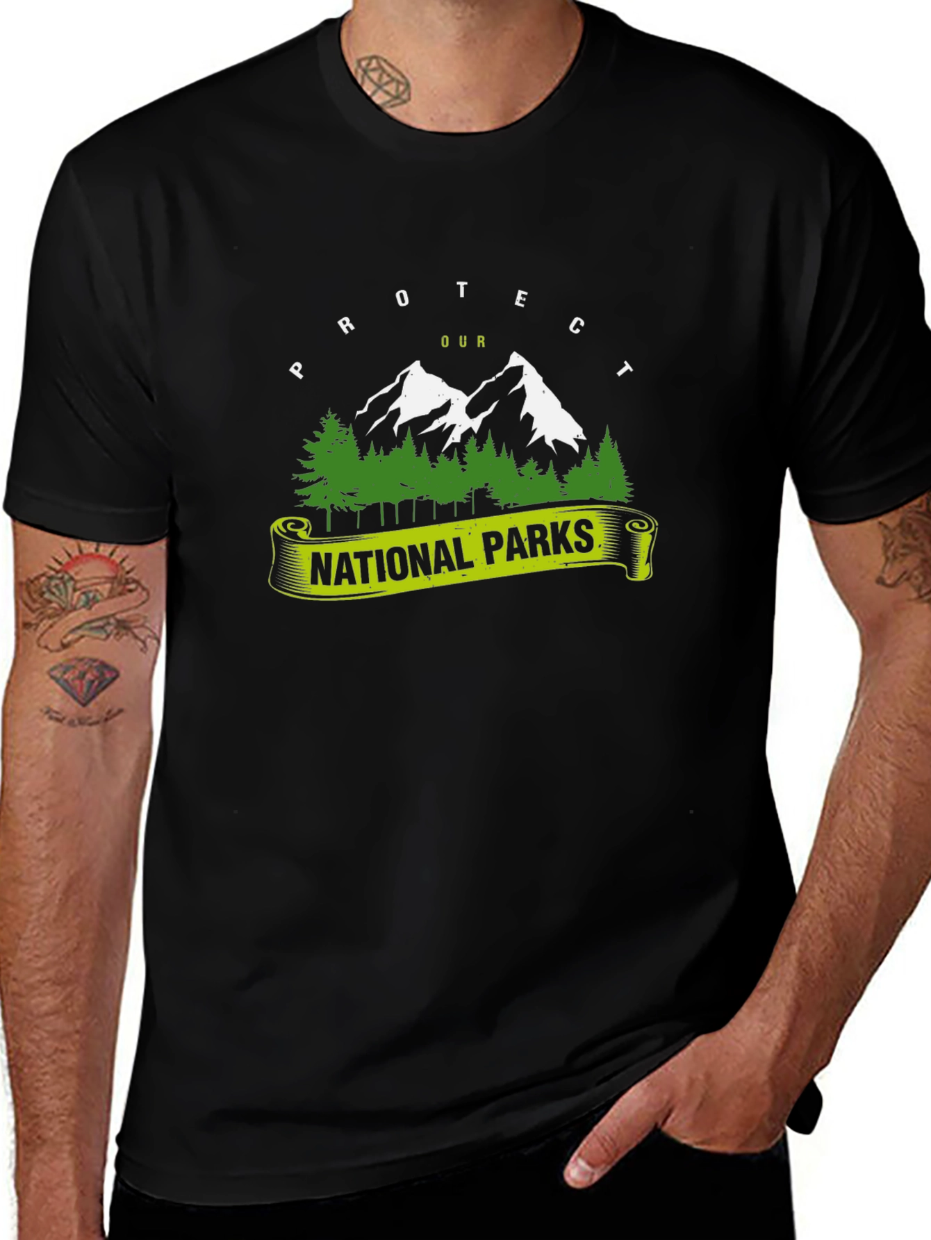 Protect Our National Parks Graphic T-Shirt