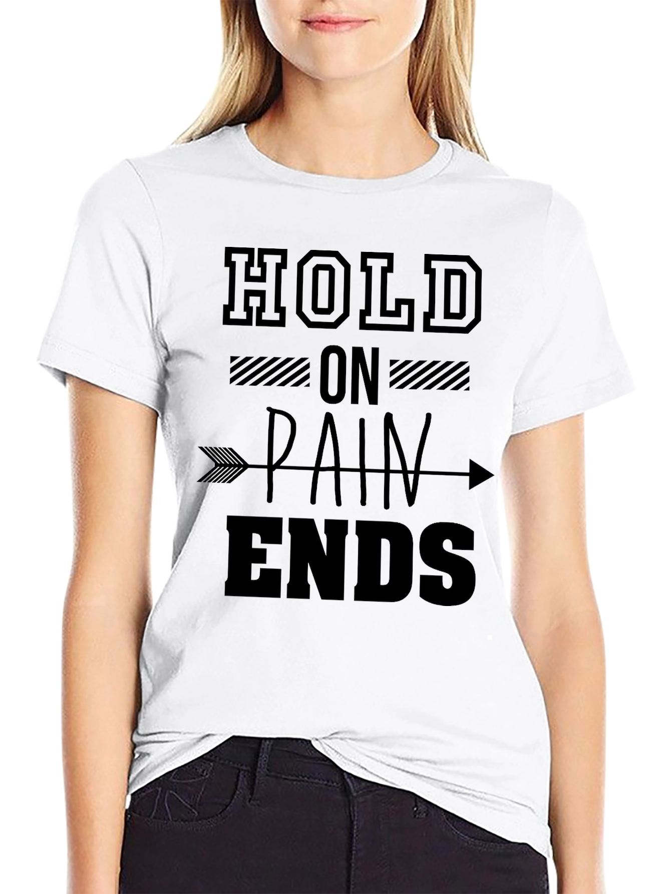 Hold On Pain Ends Graphic T-Shirt