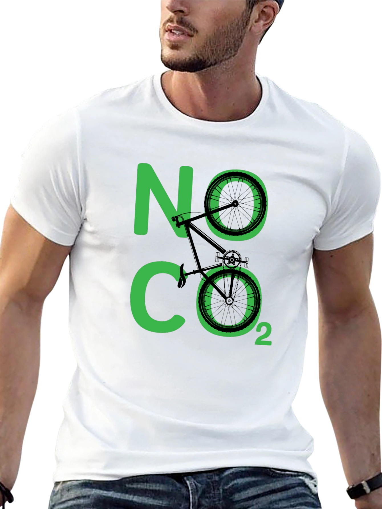 No CO2 Bike T-Shirt