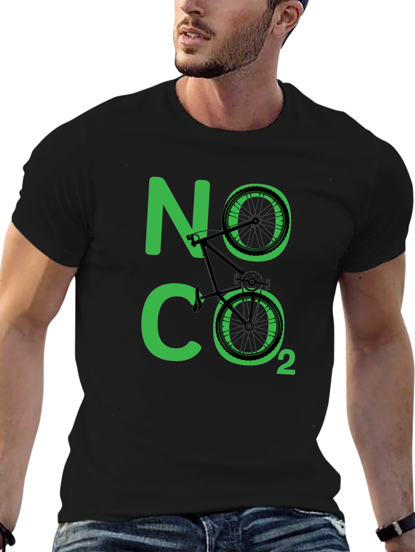 No CO2 Bike T-Shirt