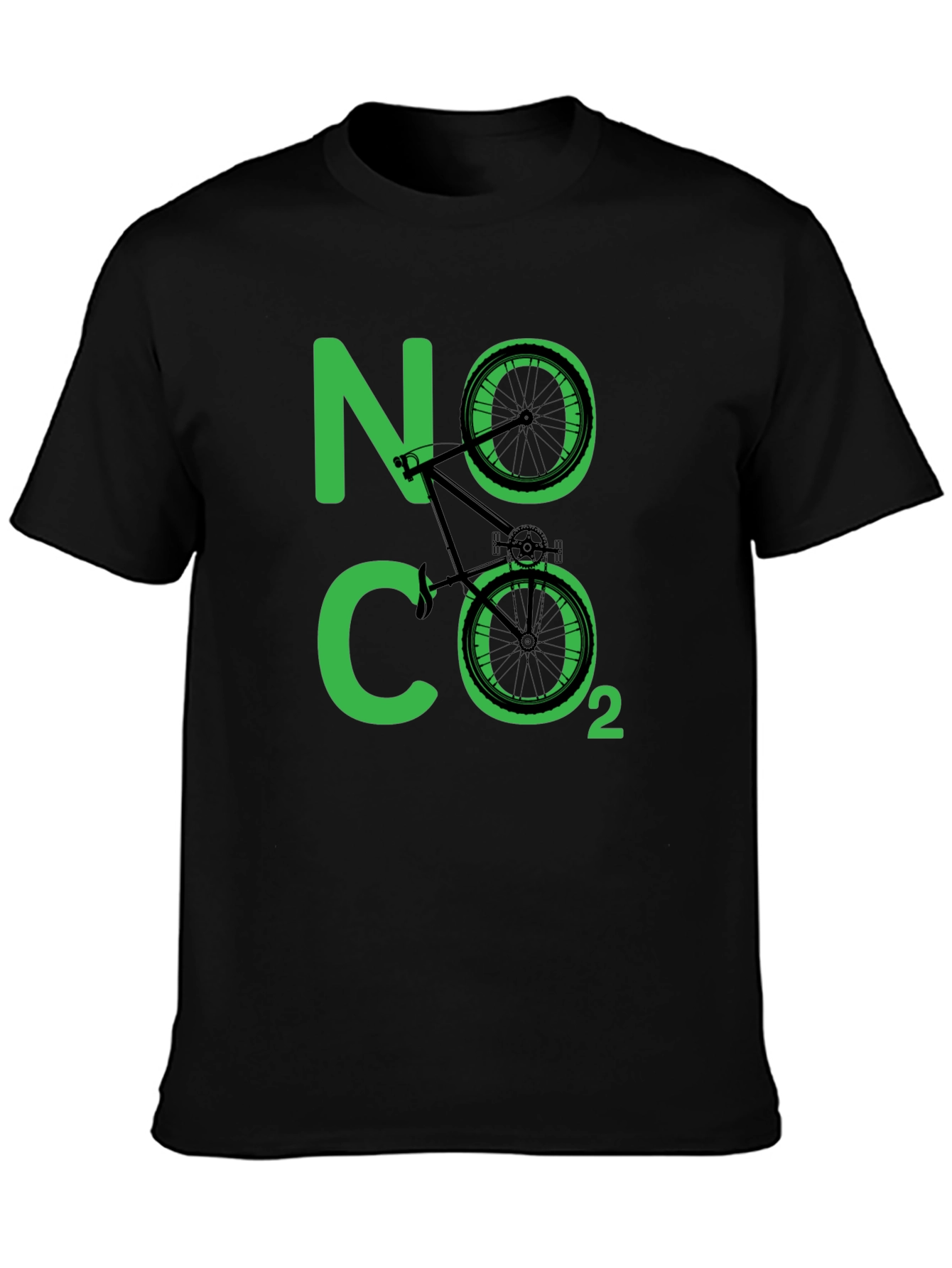 No CO2 Bike T-Shirt