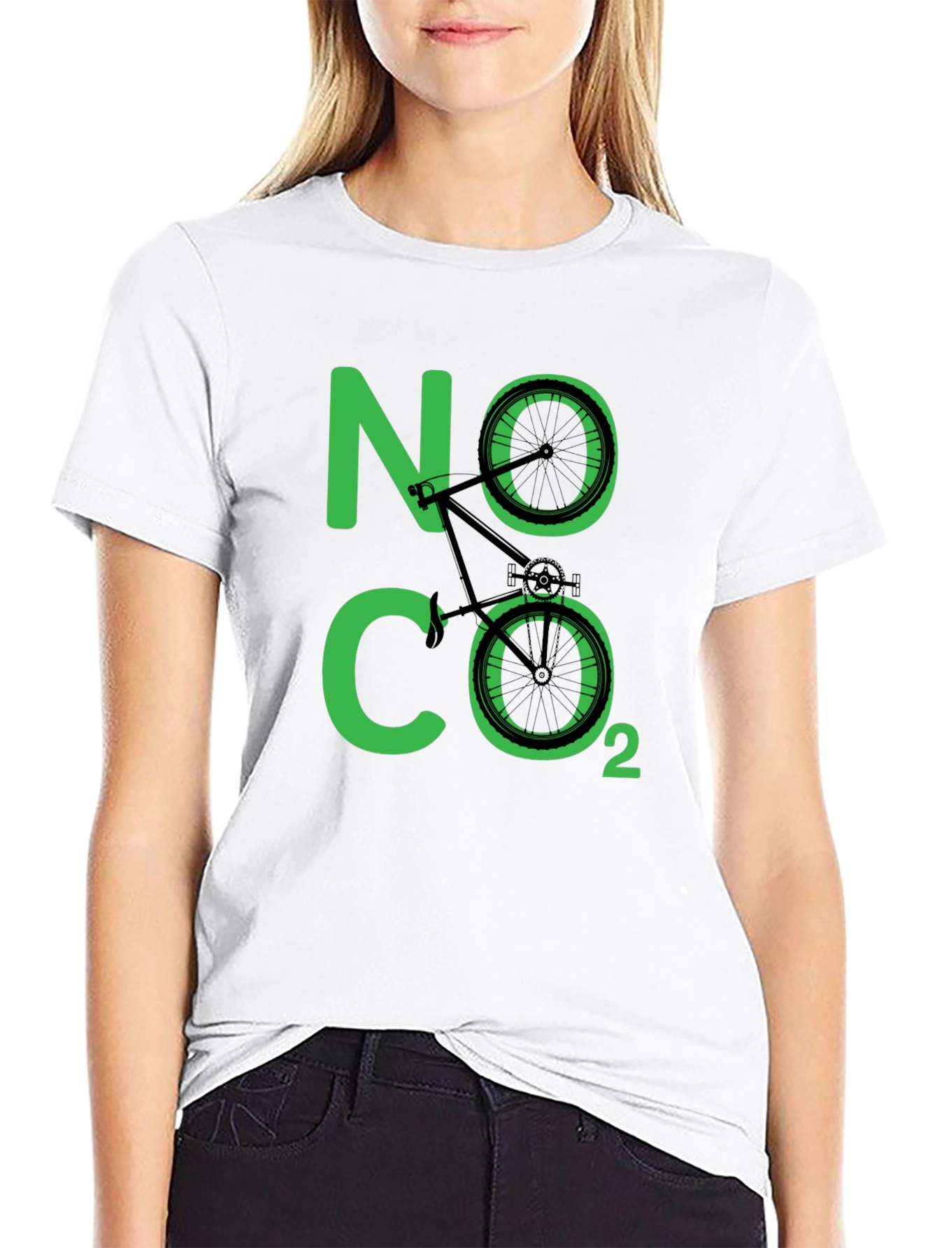 No CO2 Bike T-Shirt