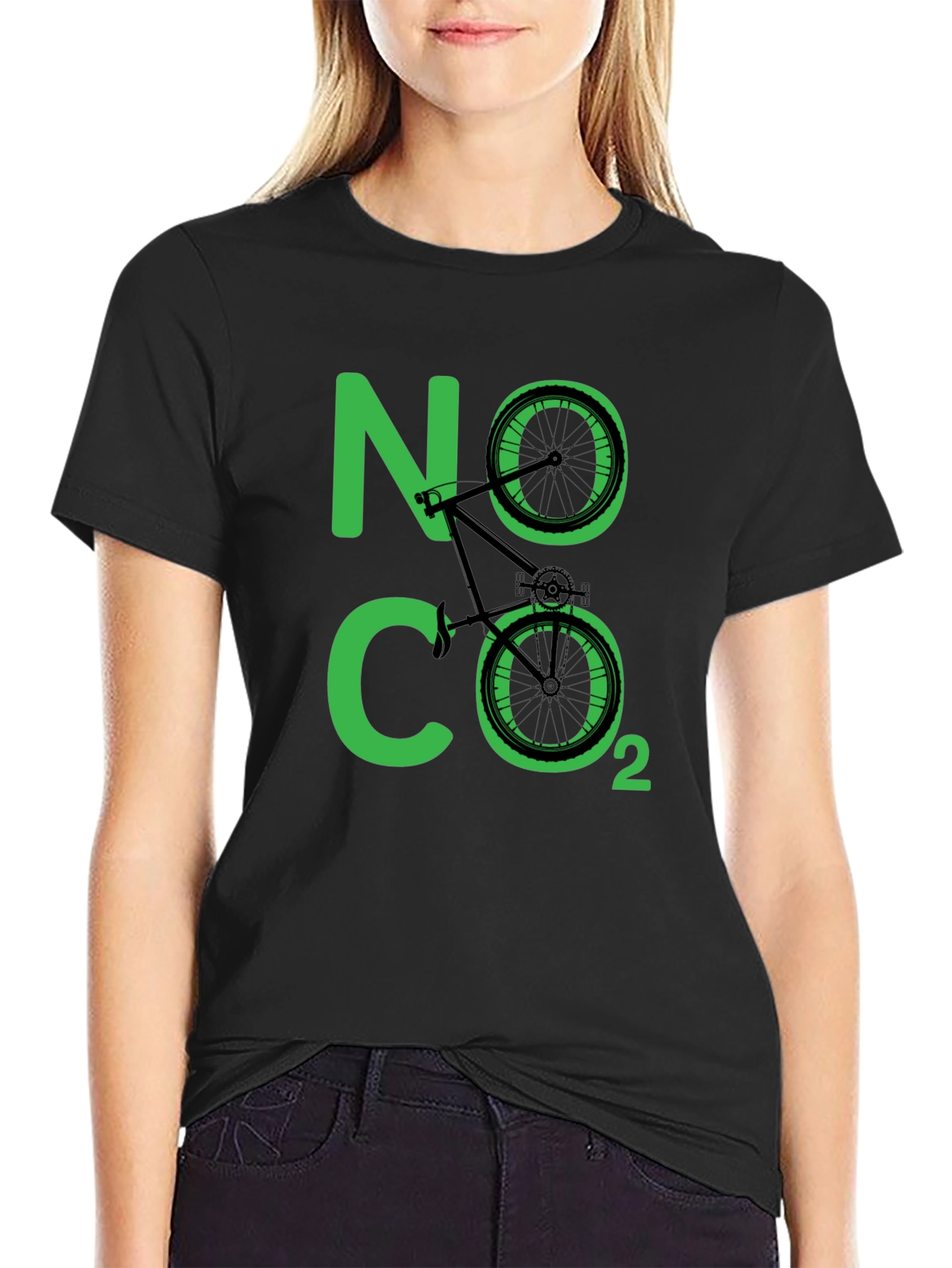 No CO2 Bike T-Shirt