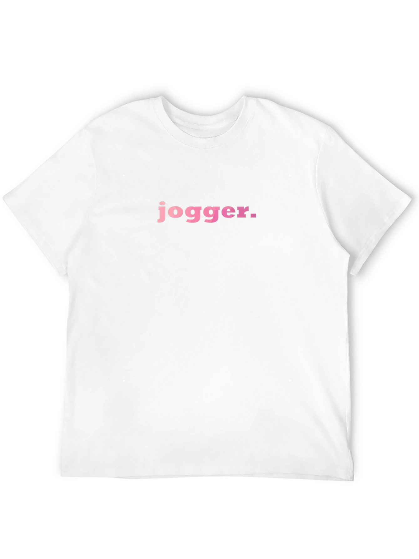 Jogger Graphic Tee - Black Casual T-Shirt