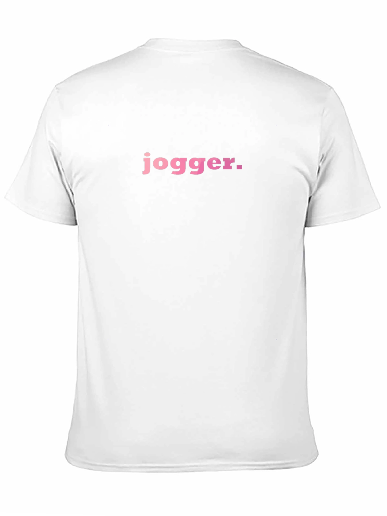 Jogger Graphic Tee - Black Casual T-Shirt