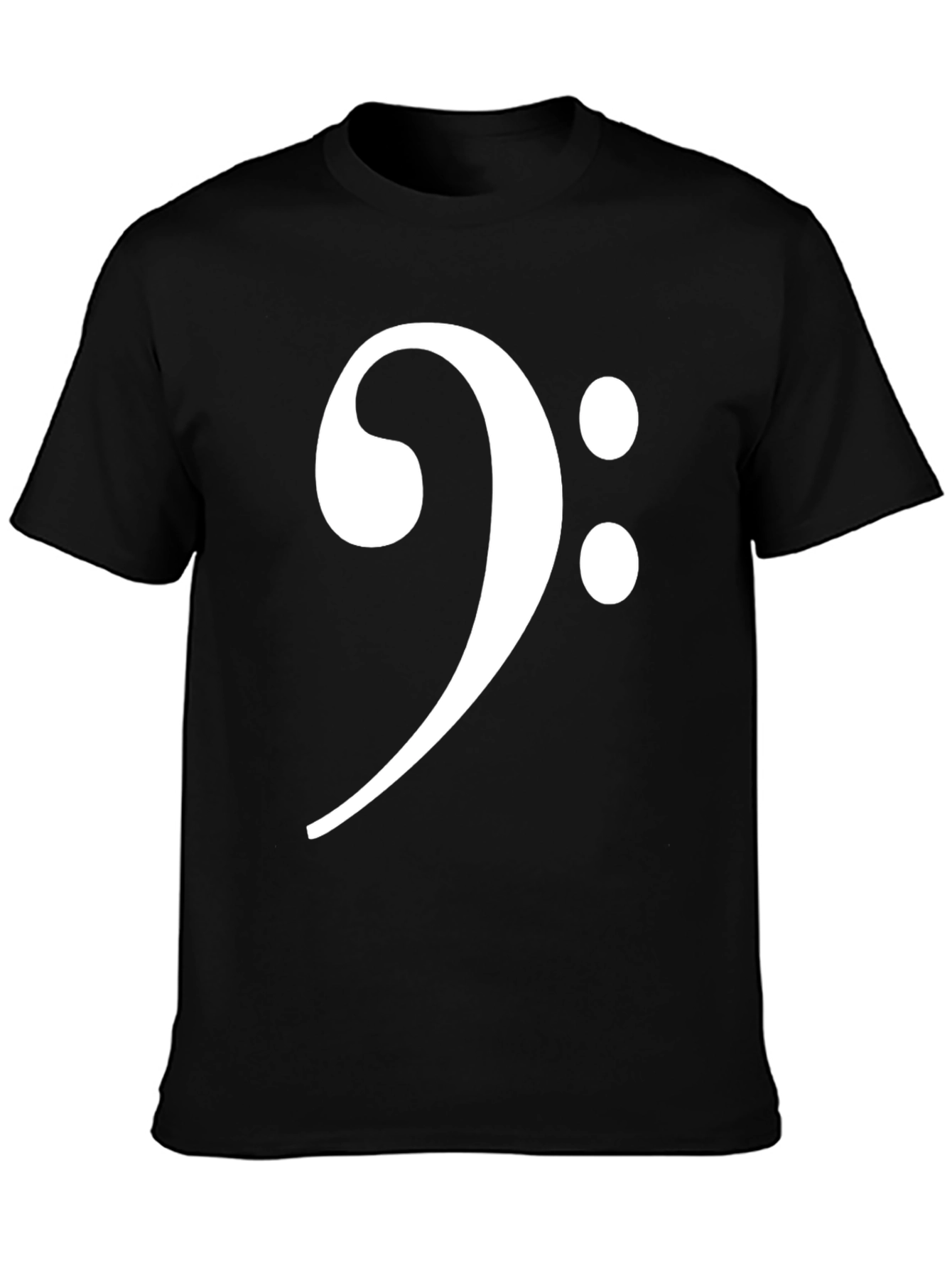 Bass Clef Graphic Tee - Musical T-Shirt