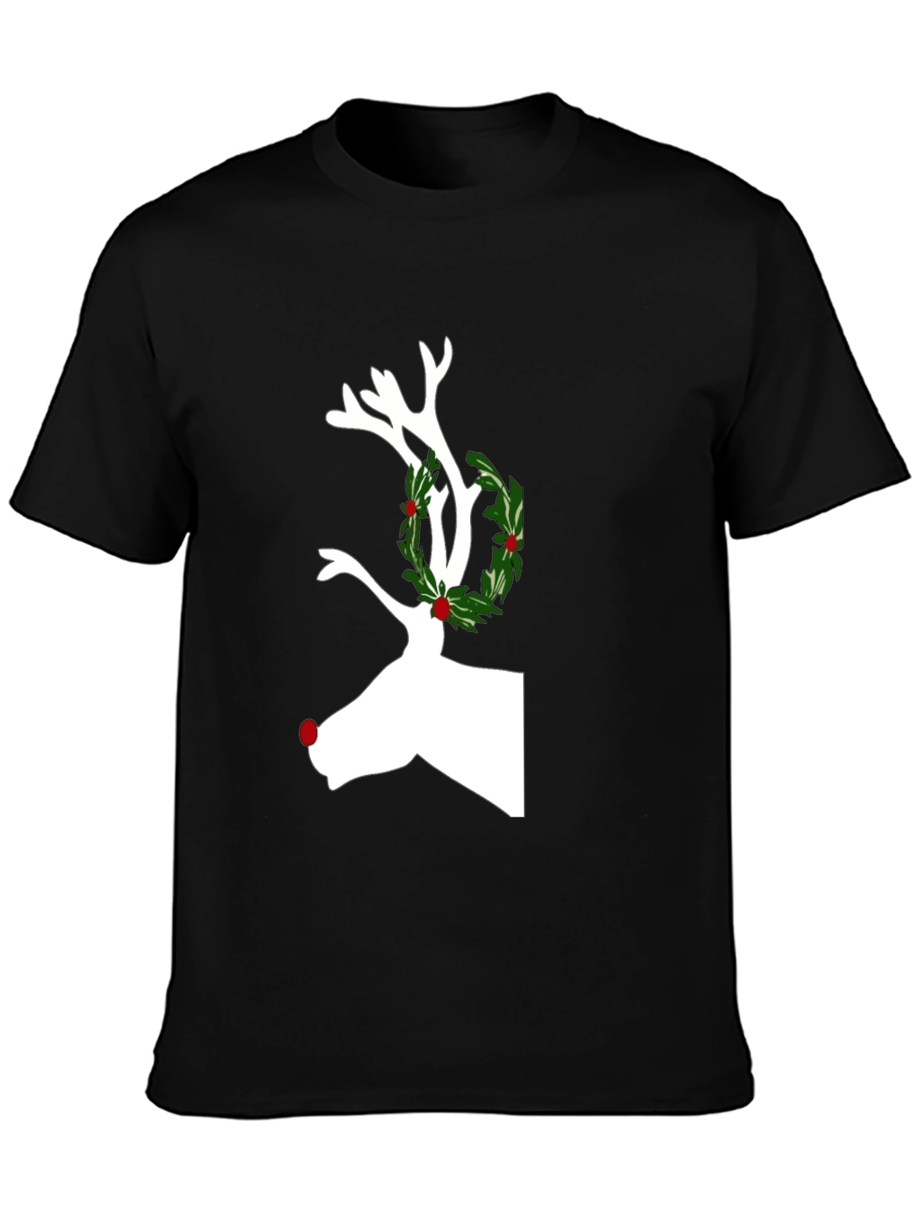 Festive Reindeer T-Shirt - Holiday Cheer