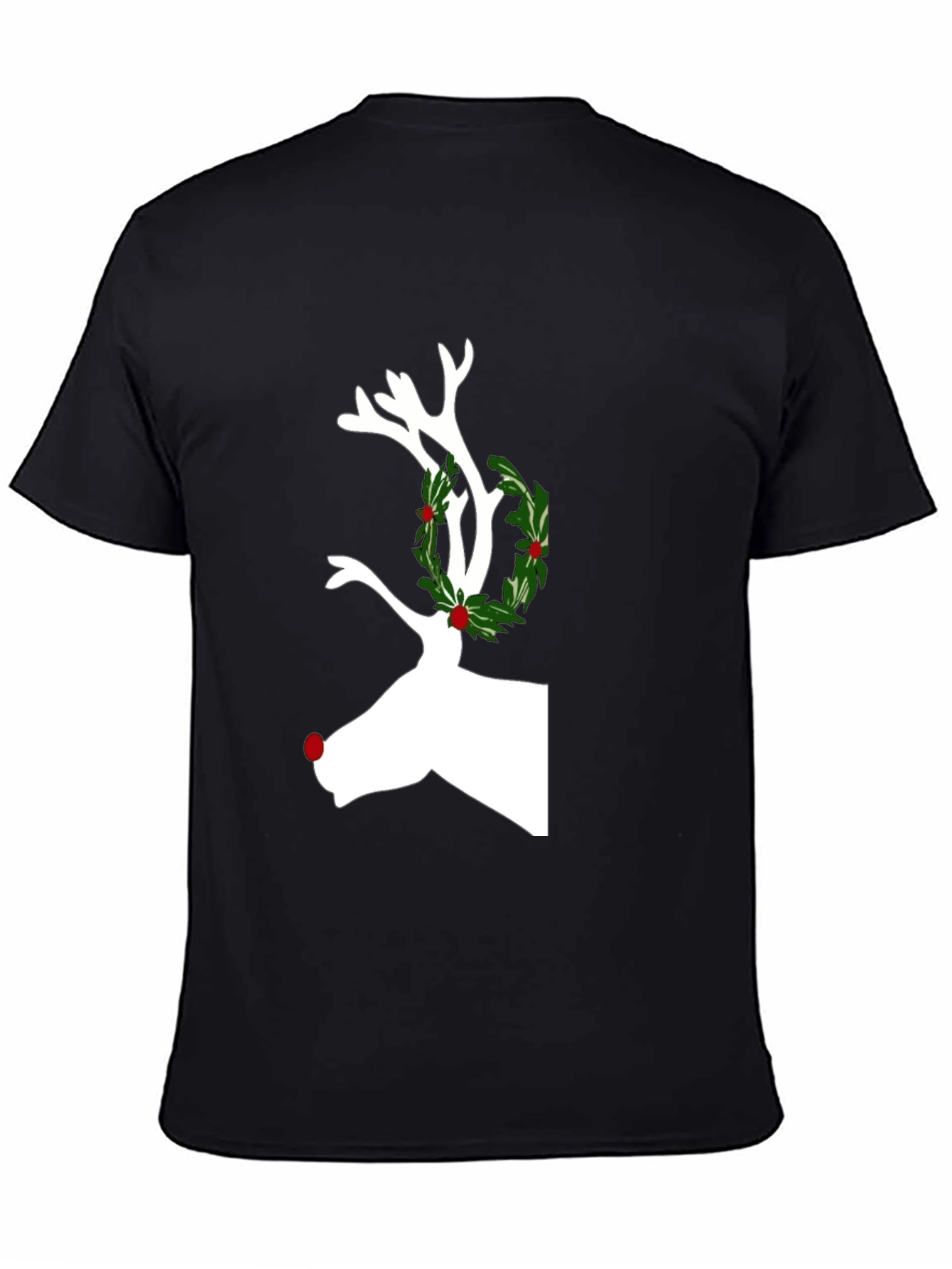 Festive Reindeer T-Shirt - Holiday Cheer