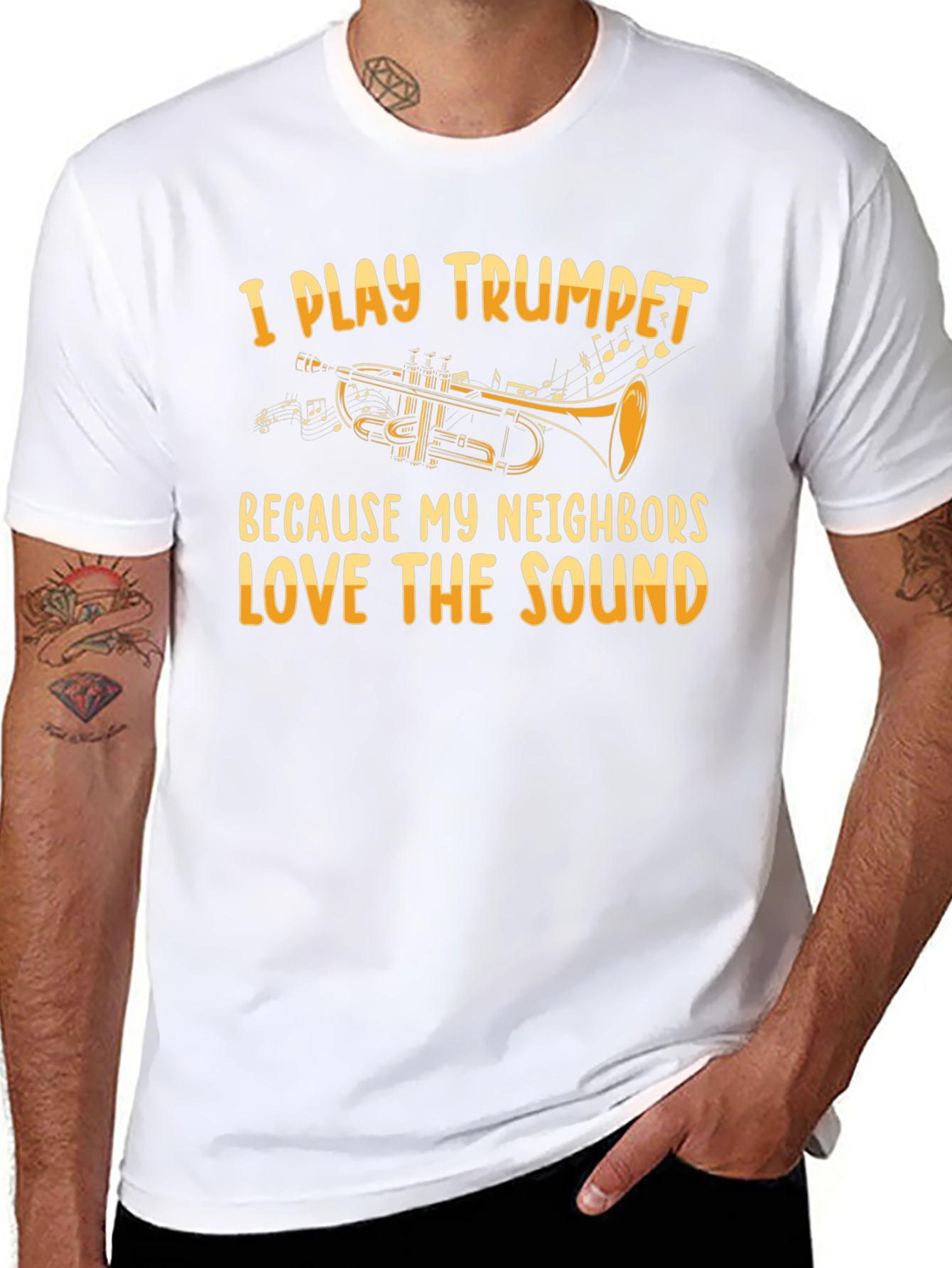 I Play Trumpet T-Shirt - Funny Musician Tee