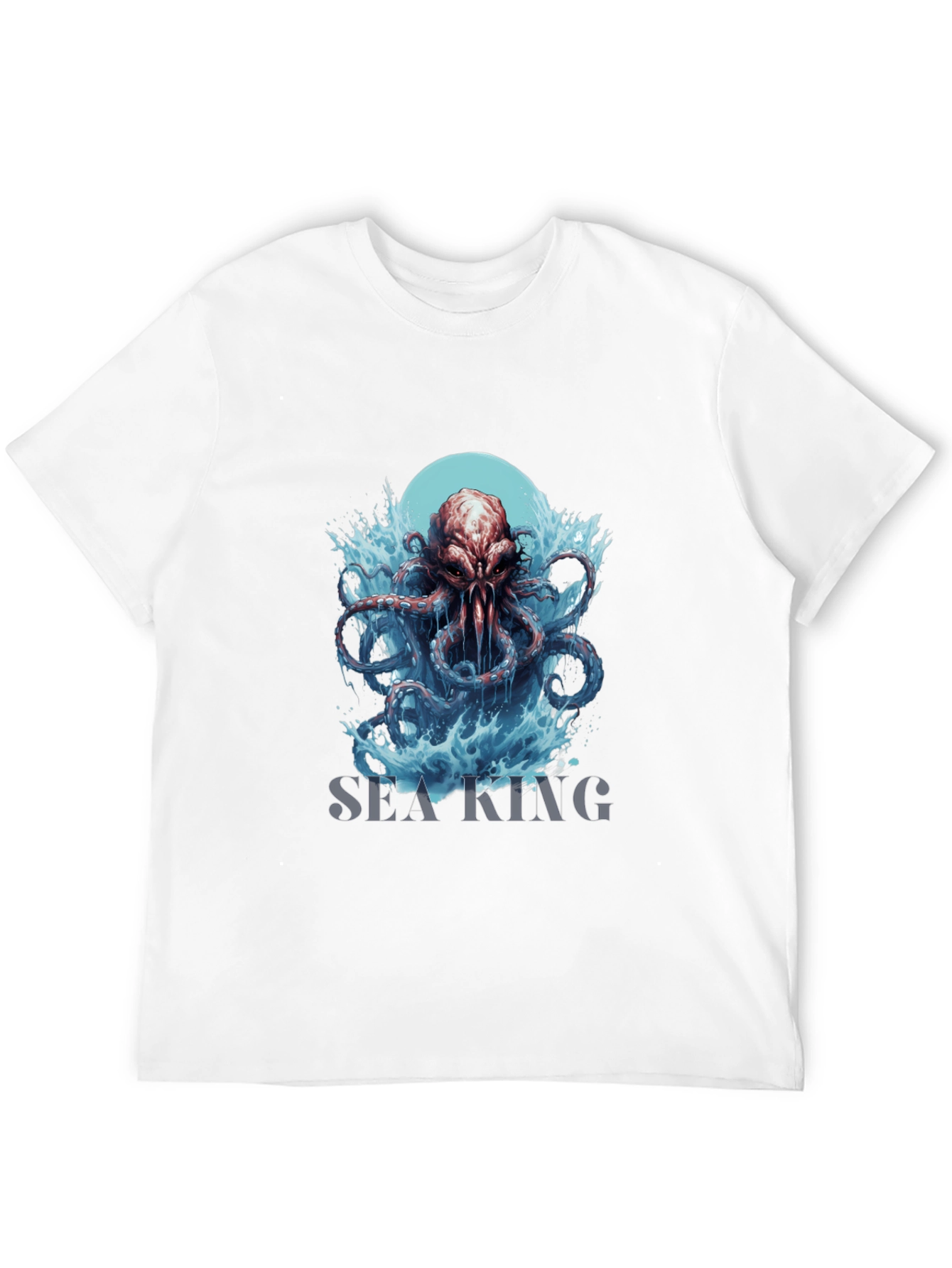 Sea King Octopus Graphic T-Shirt