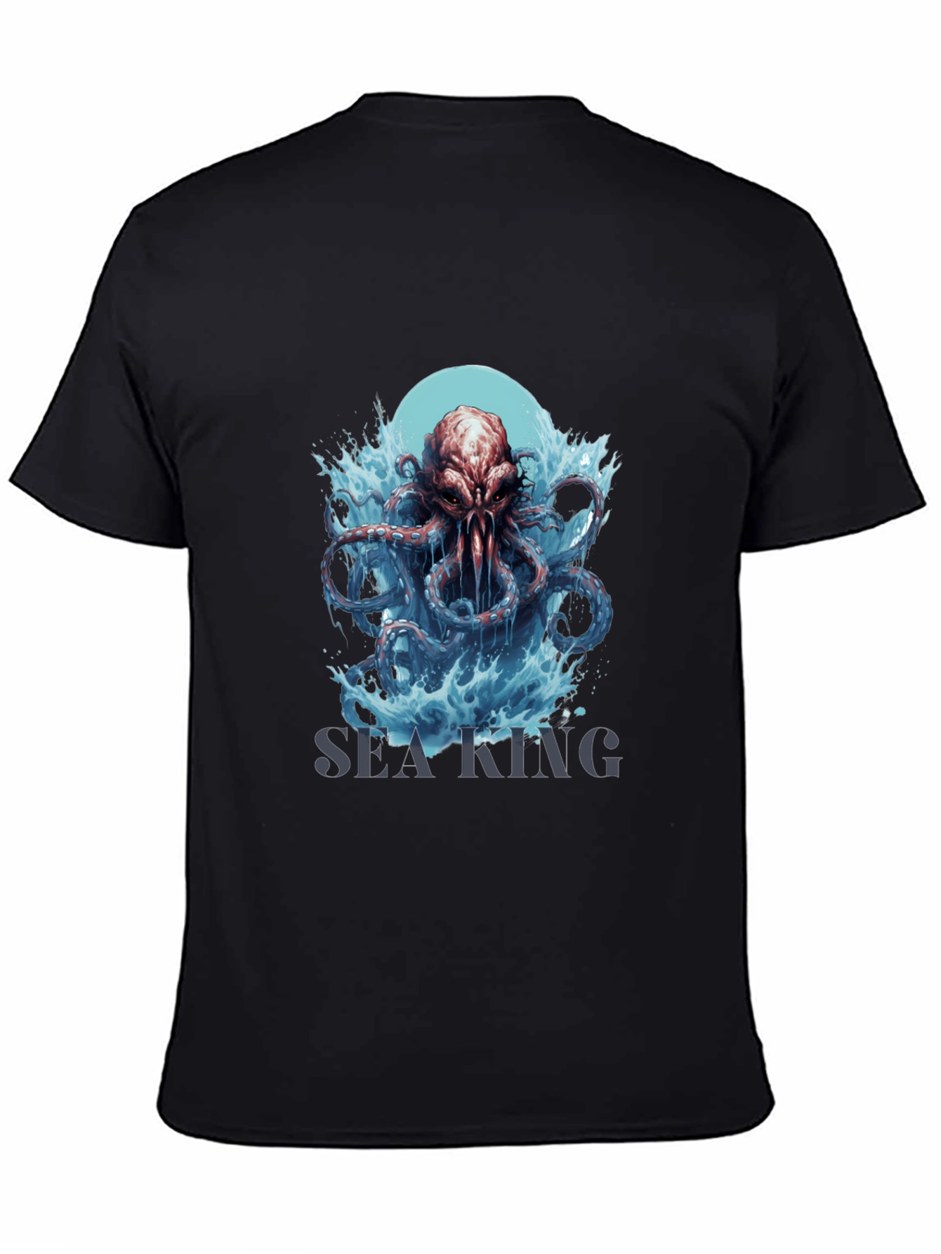 Sea King Octopus Graphic T-Shirt