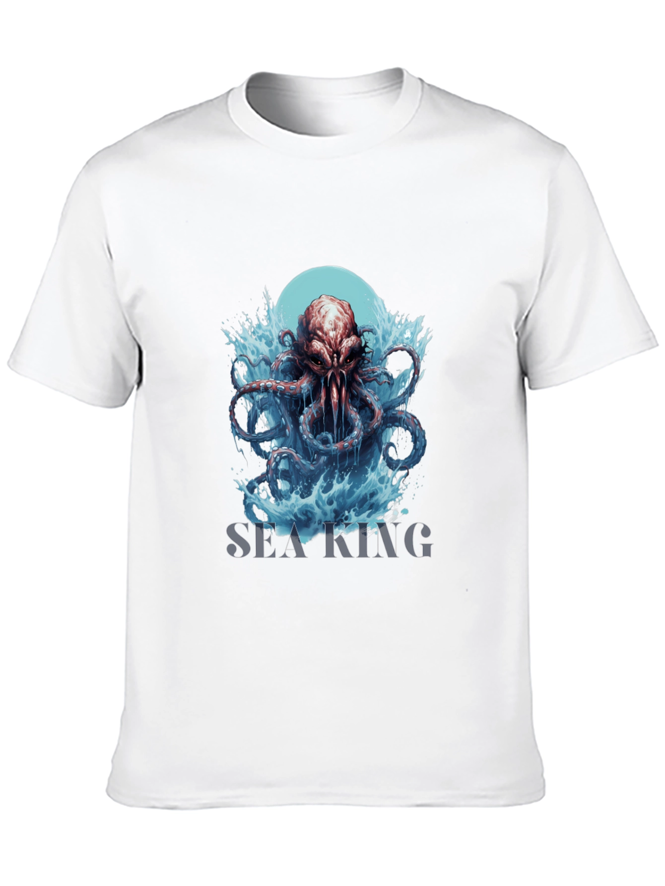Sea King Octopus Graphic T-Shirt
