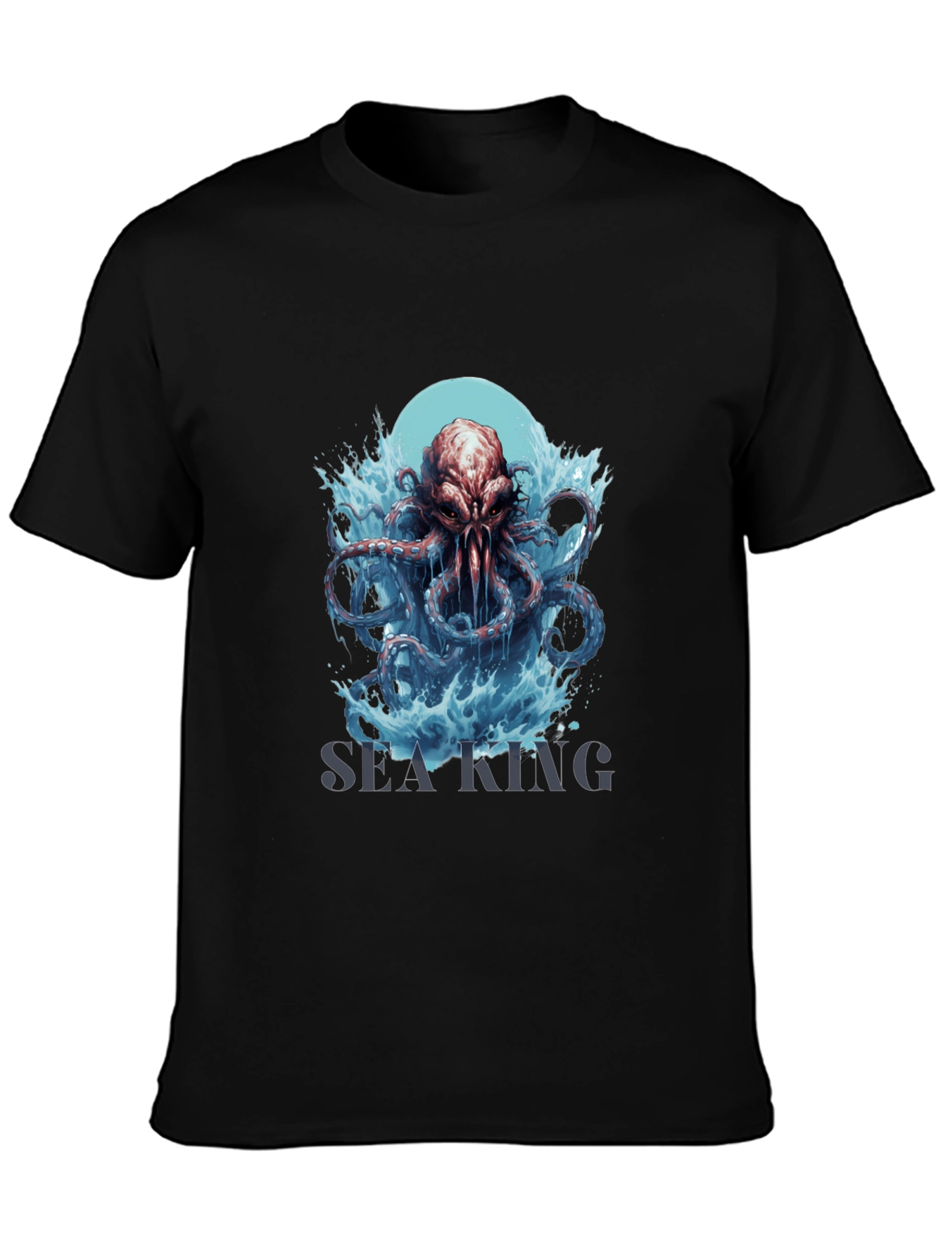 Sea King Octopus Graphic T-Shirt