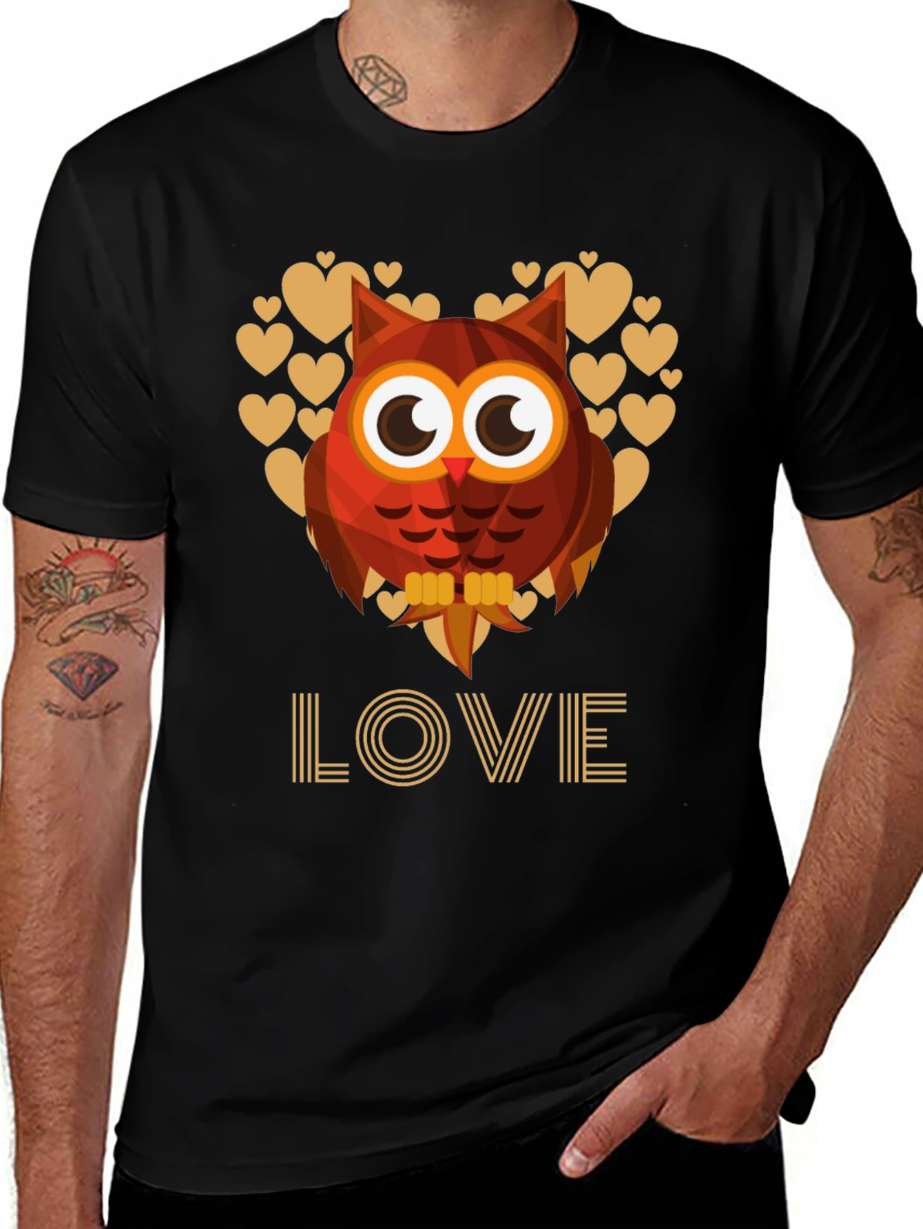 Owl Love Graphic Tee - Cute Valentines Day Shirt