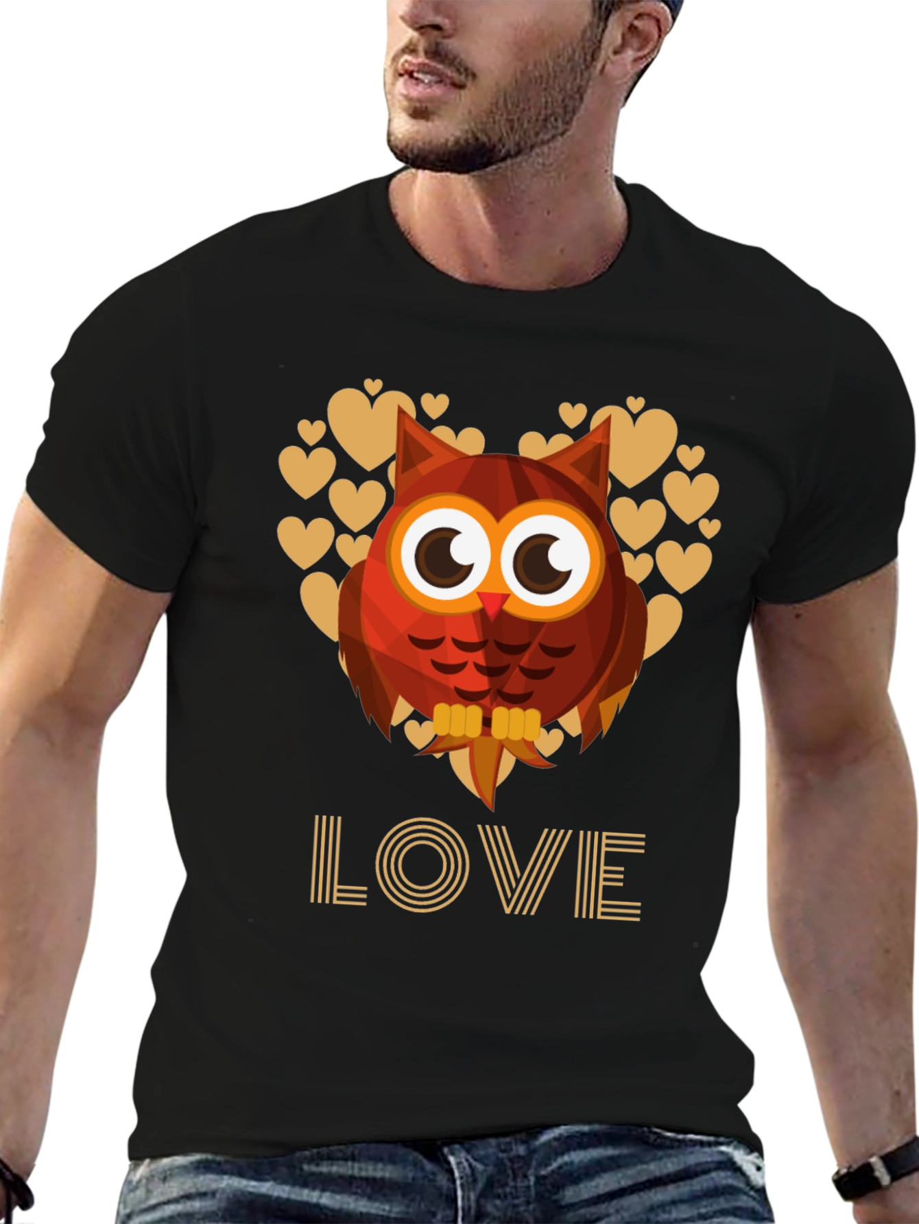 Owl Love Graphic Tee - Cute Valentines Day Shirt