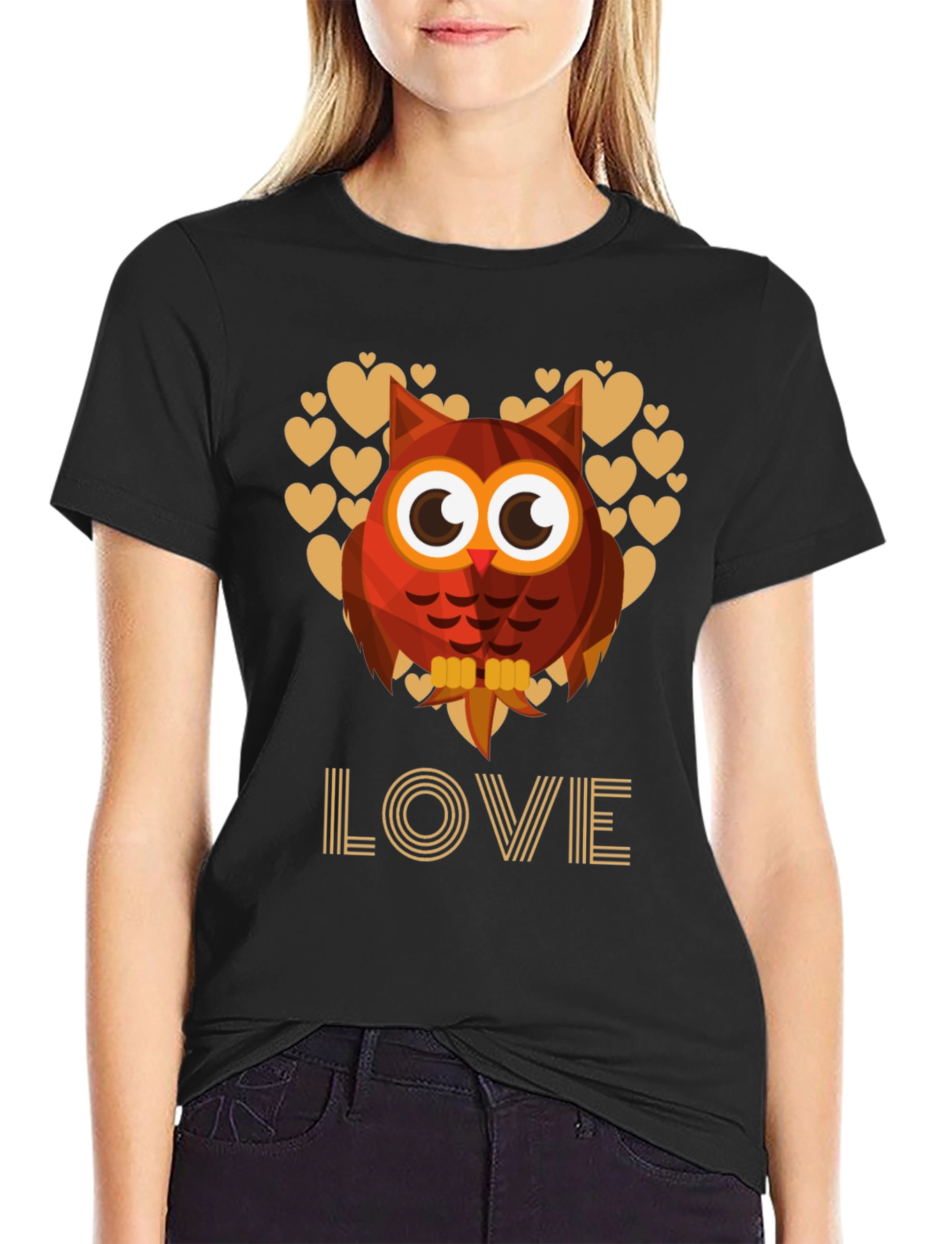 Owl Love Graphic Tee - Cute Valentines Day Shirt