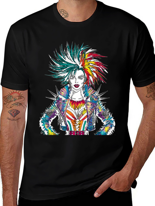 Punk Rock Fashion T-Shirt for Men
