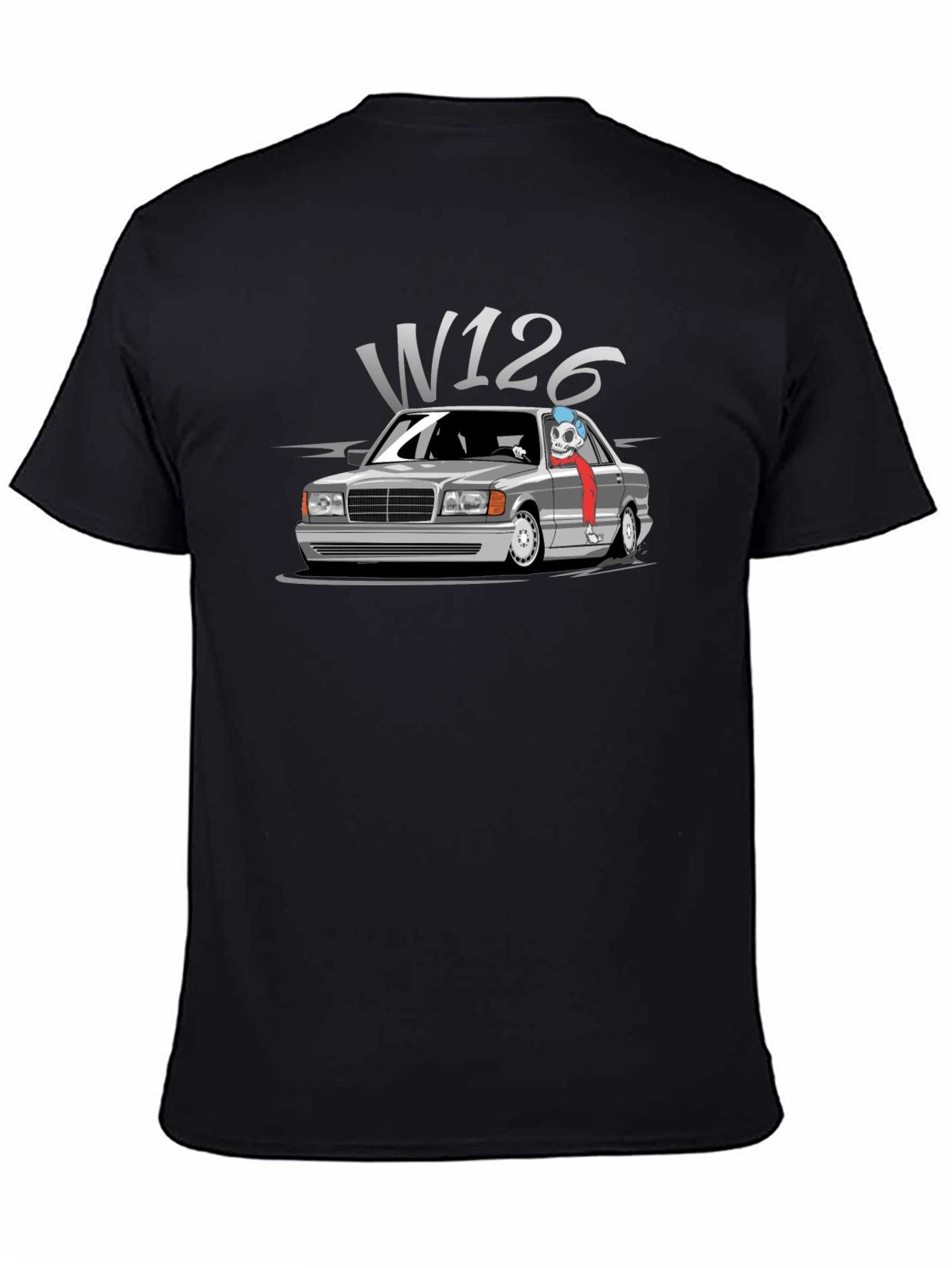 W126 Car T-Shirt - Classic Cool Graphic Tee