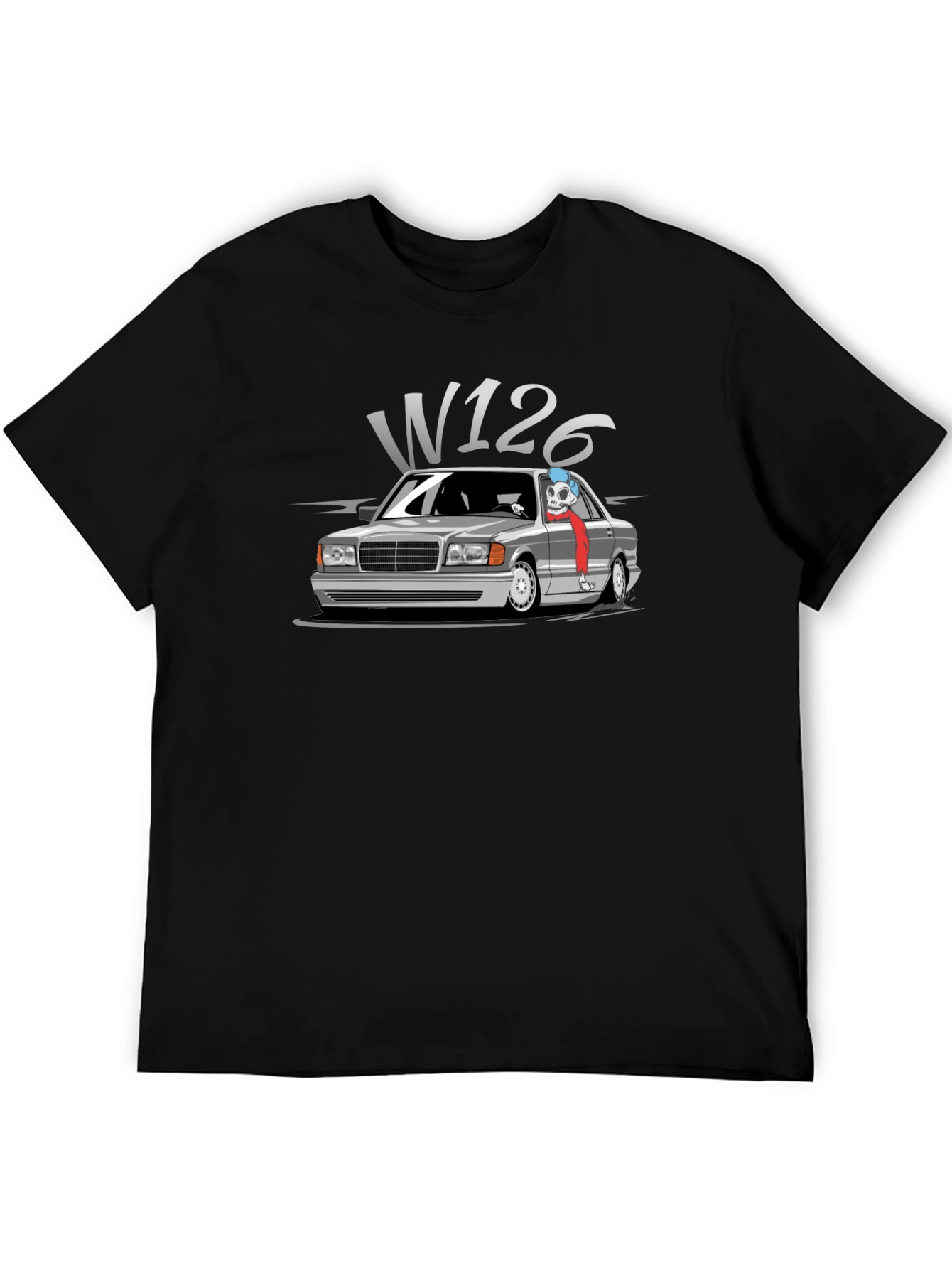 W126 Car T-Shirt - Classic Cool Graphic Tee