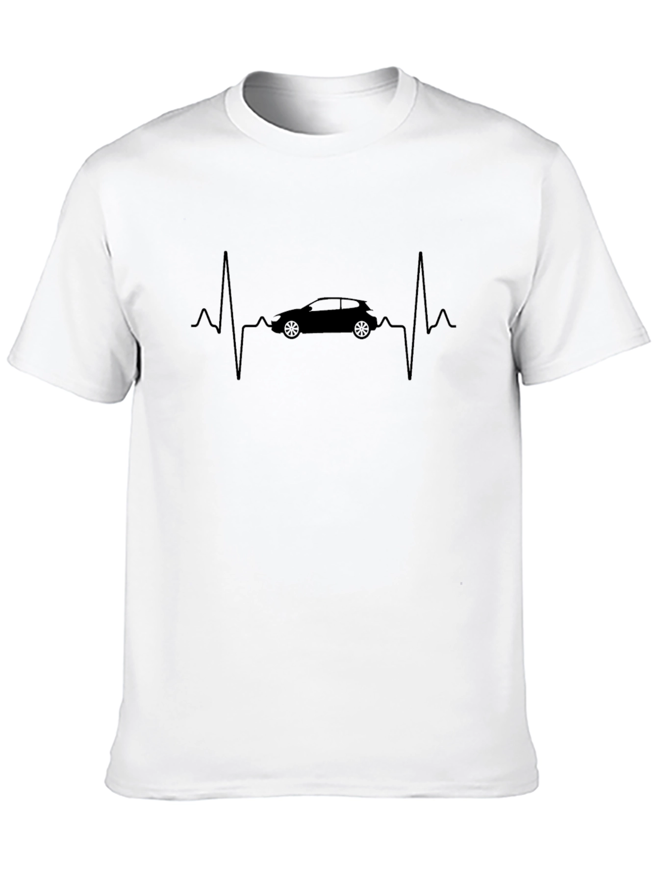 Car Heartbeat T-Shirt - Cool Automotive Tee