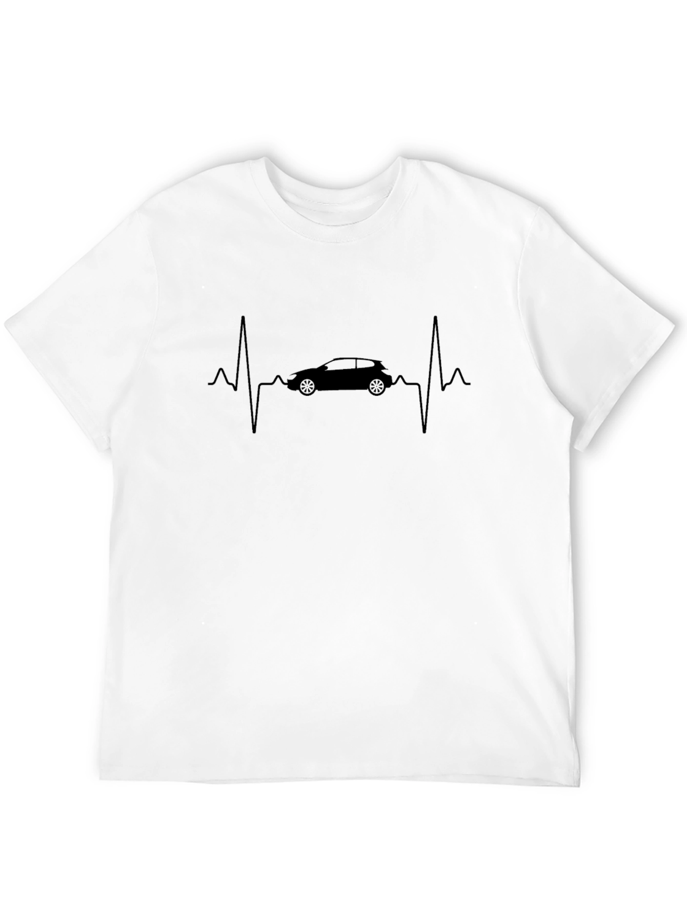 Car Heartbeat T-Shirt - Cool Automotive Tee