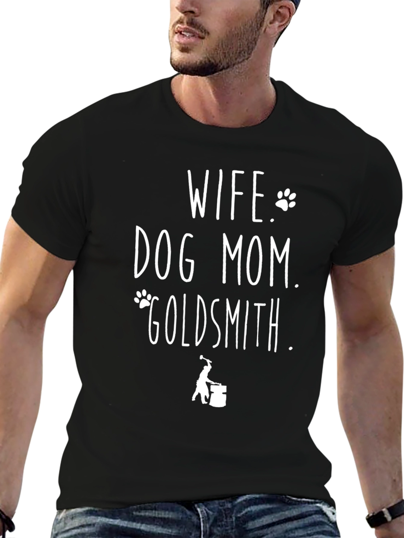 Wife Dog Mom Goldsmith Graphic Tee