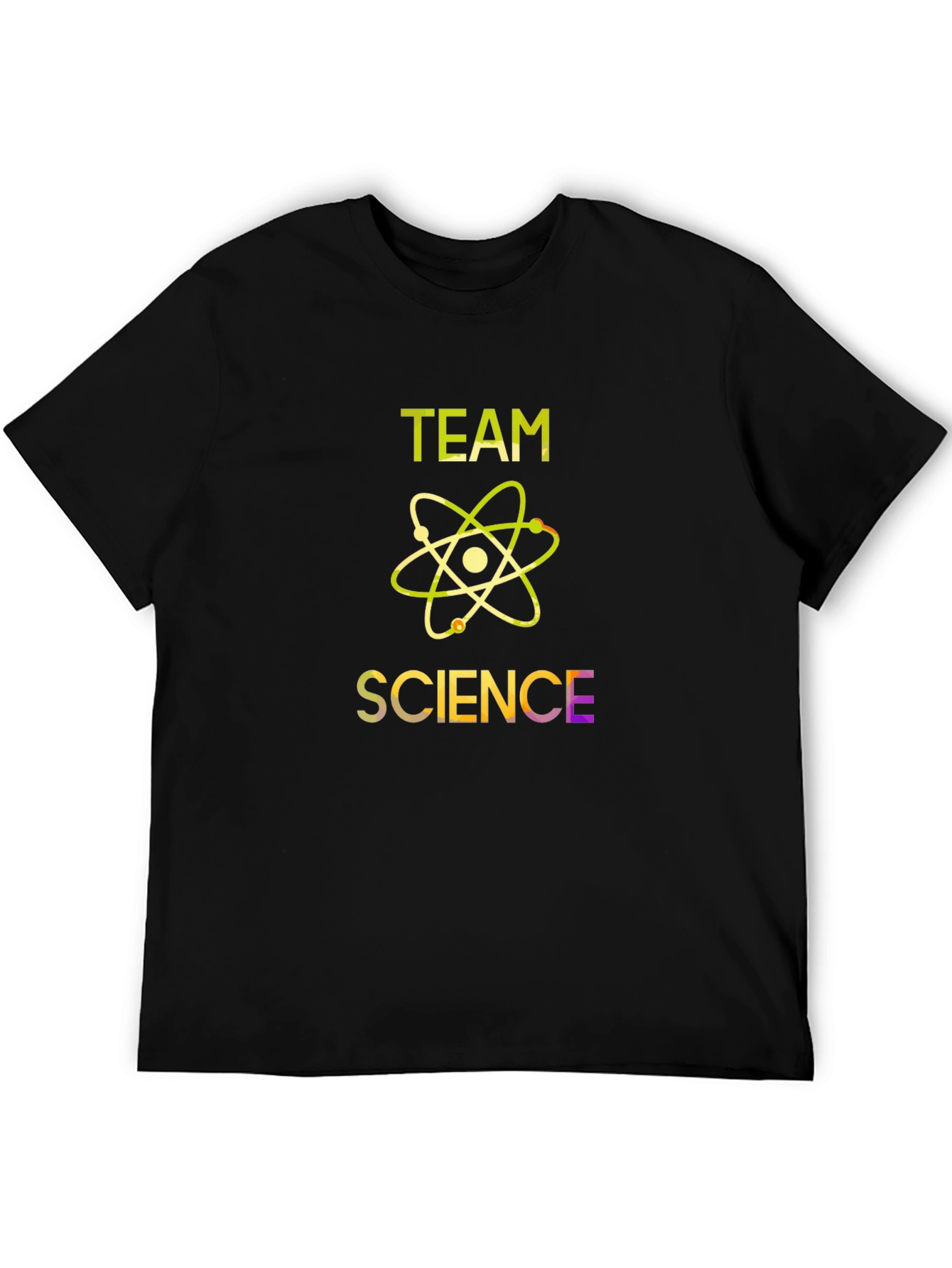 Team Science Graphic T-Shirt - Black