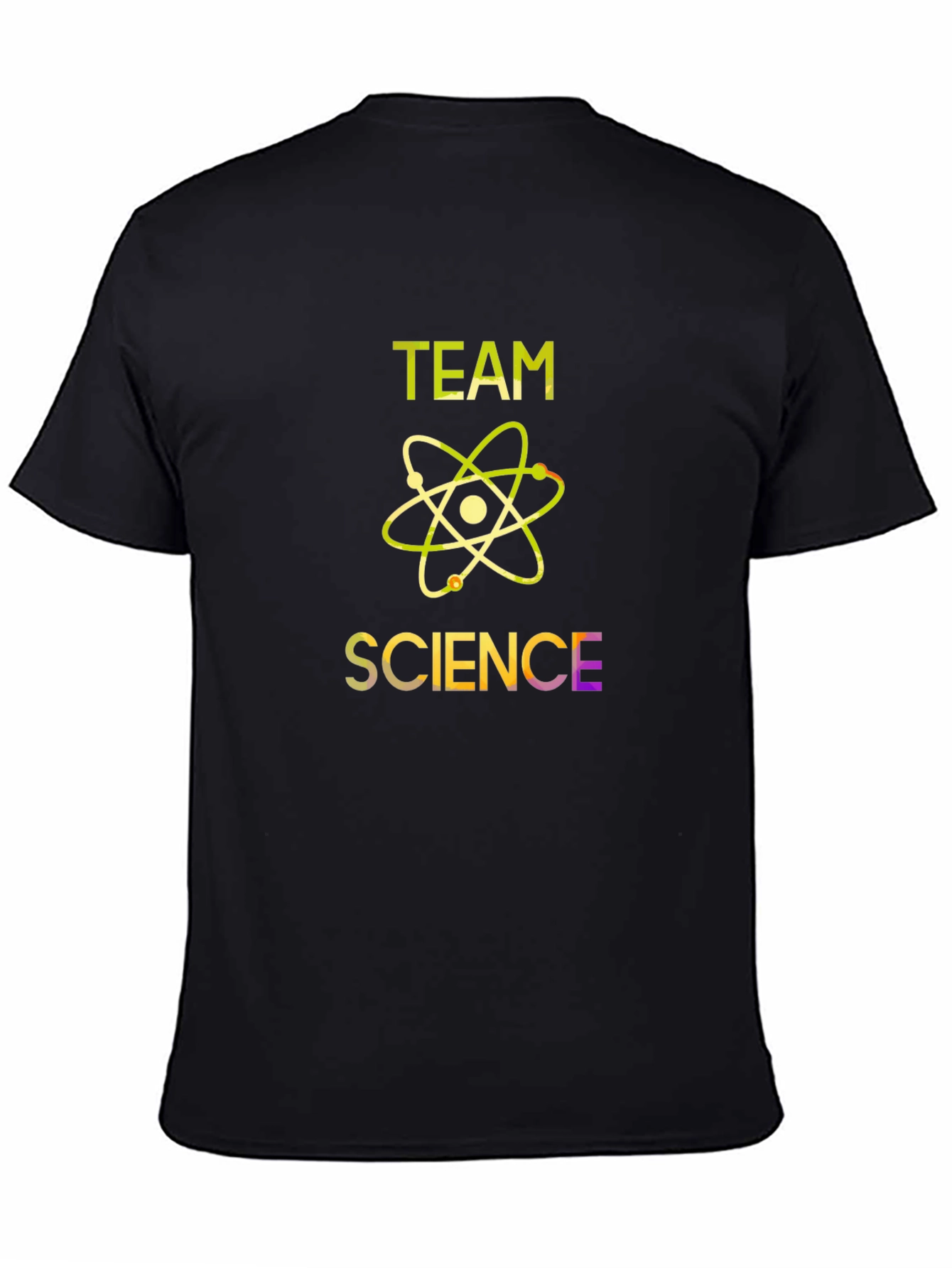 Team Science Graphic T-Shirt - Black