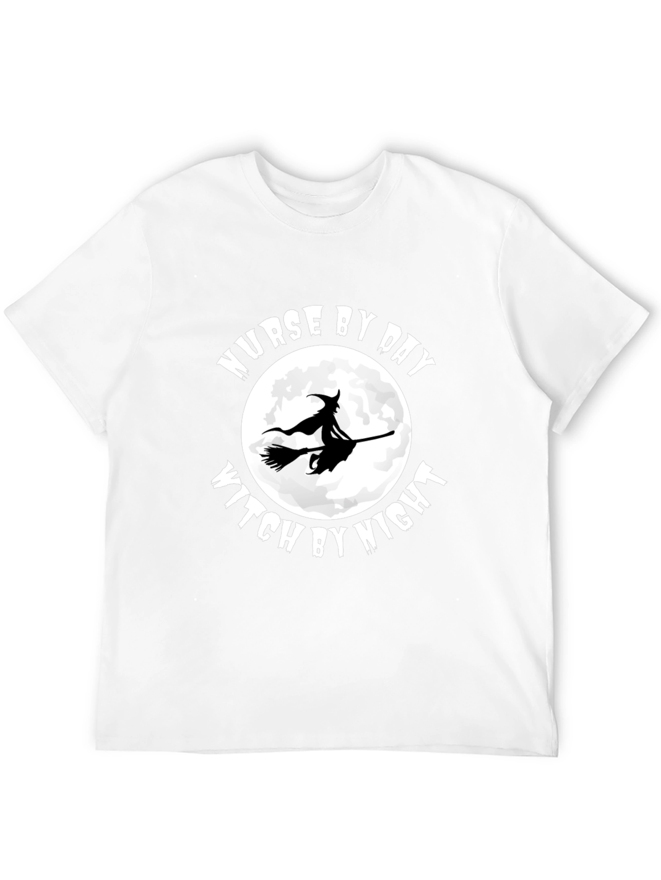 Nurse By Day Witch By Night Graphic Tee