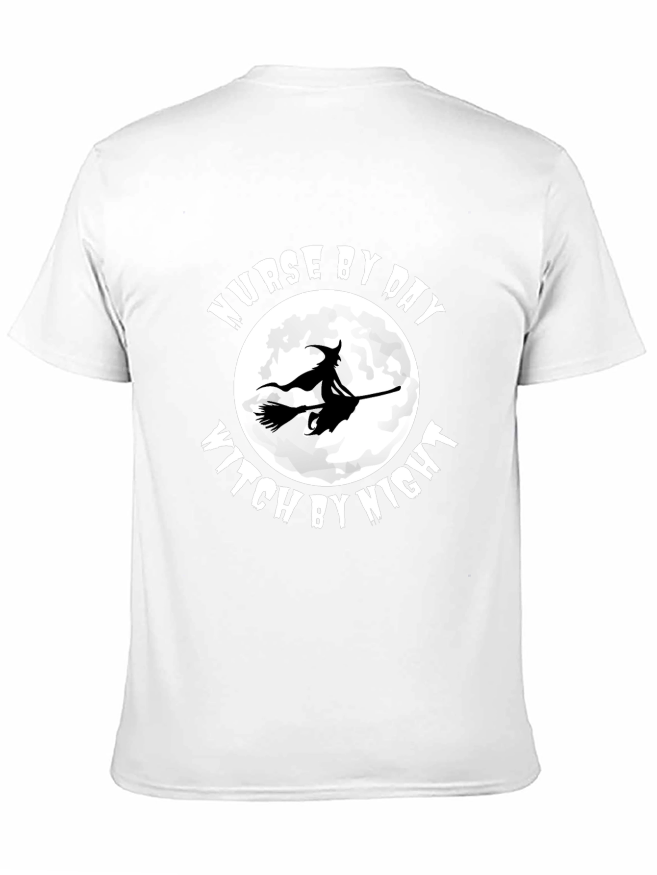 Nurse By Day Witch By Night Graphic Tee