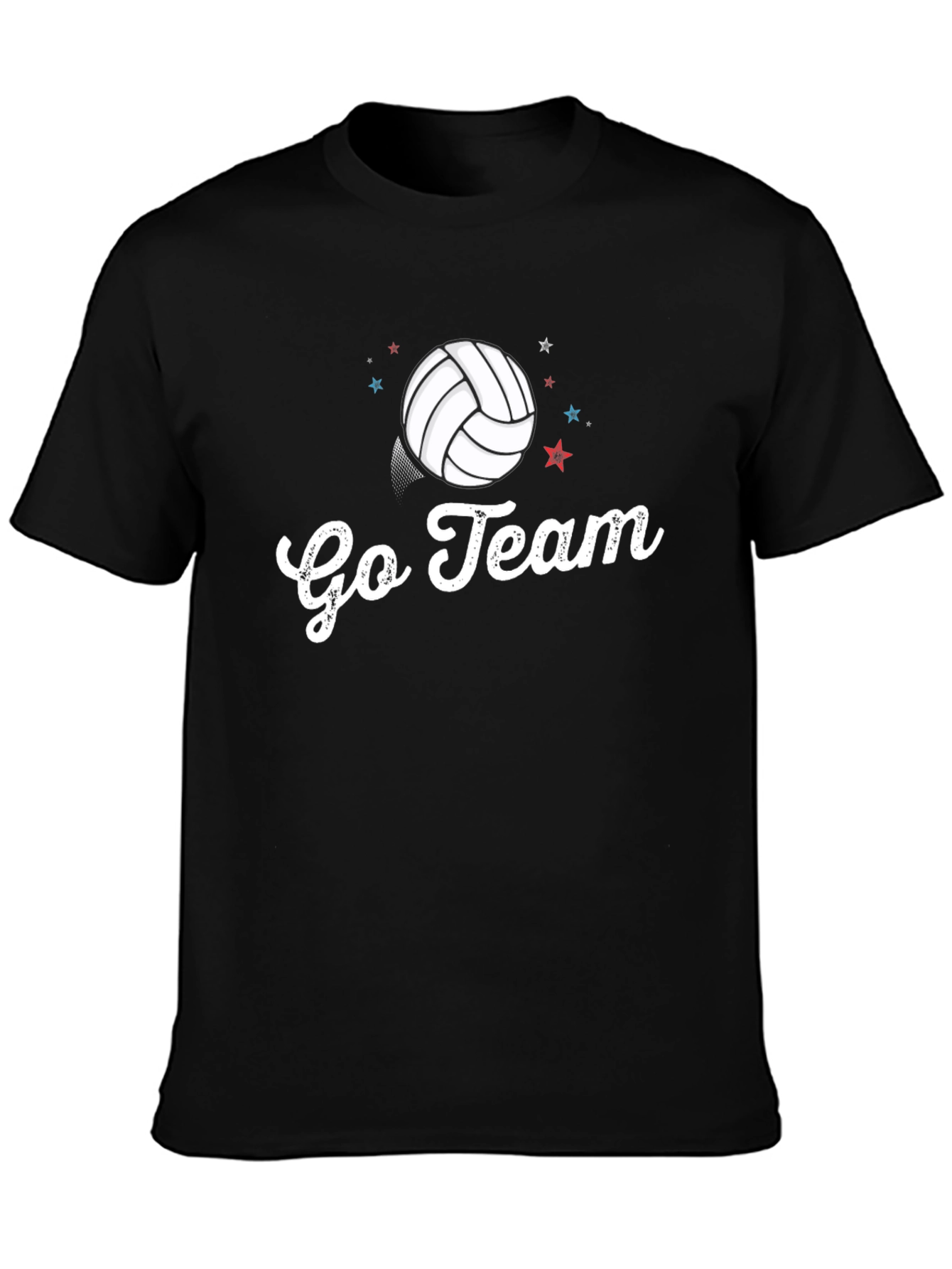 Go Team Volleyball Graphic Tee