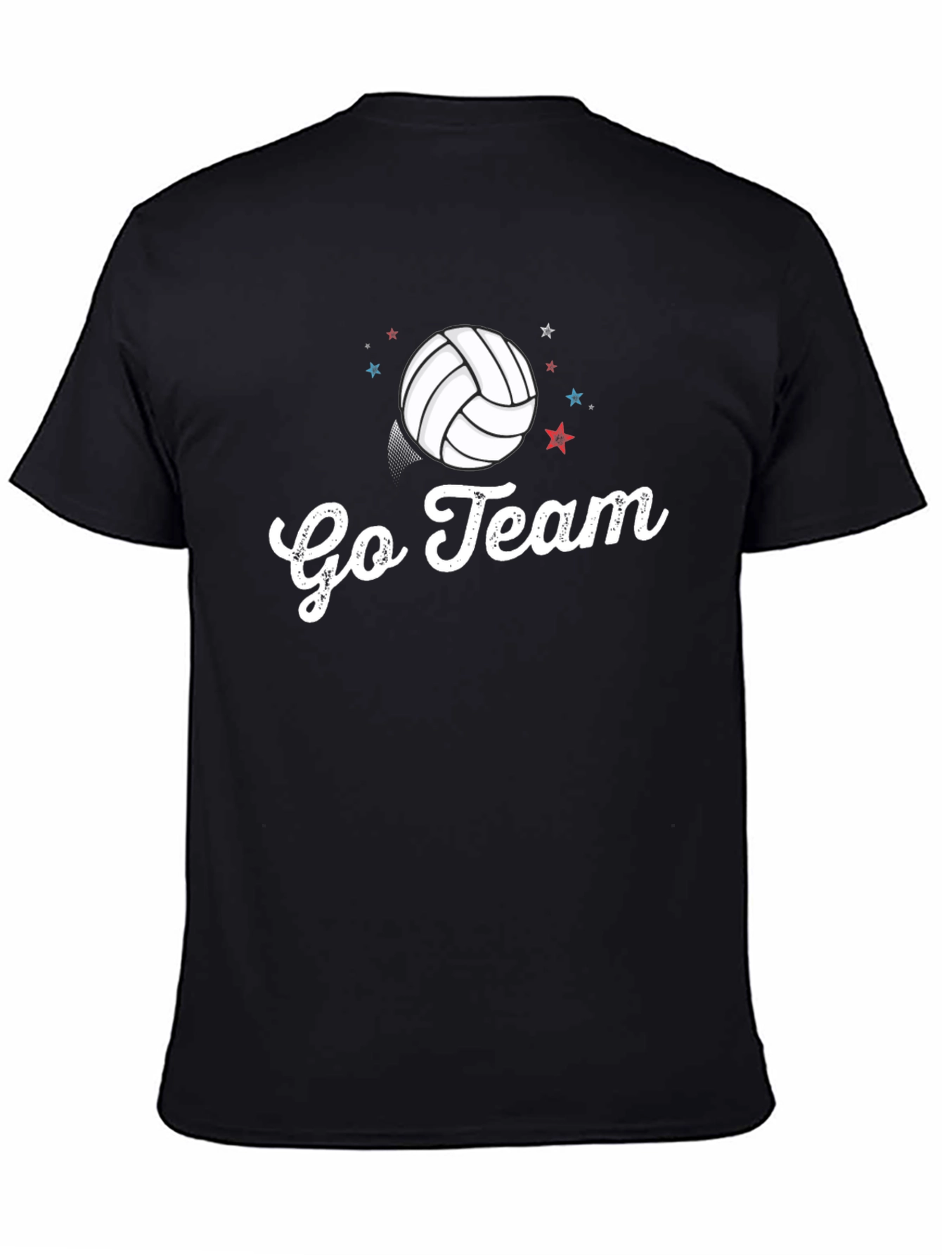 Go Team Volleyball Graphic Tee