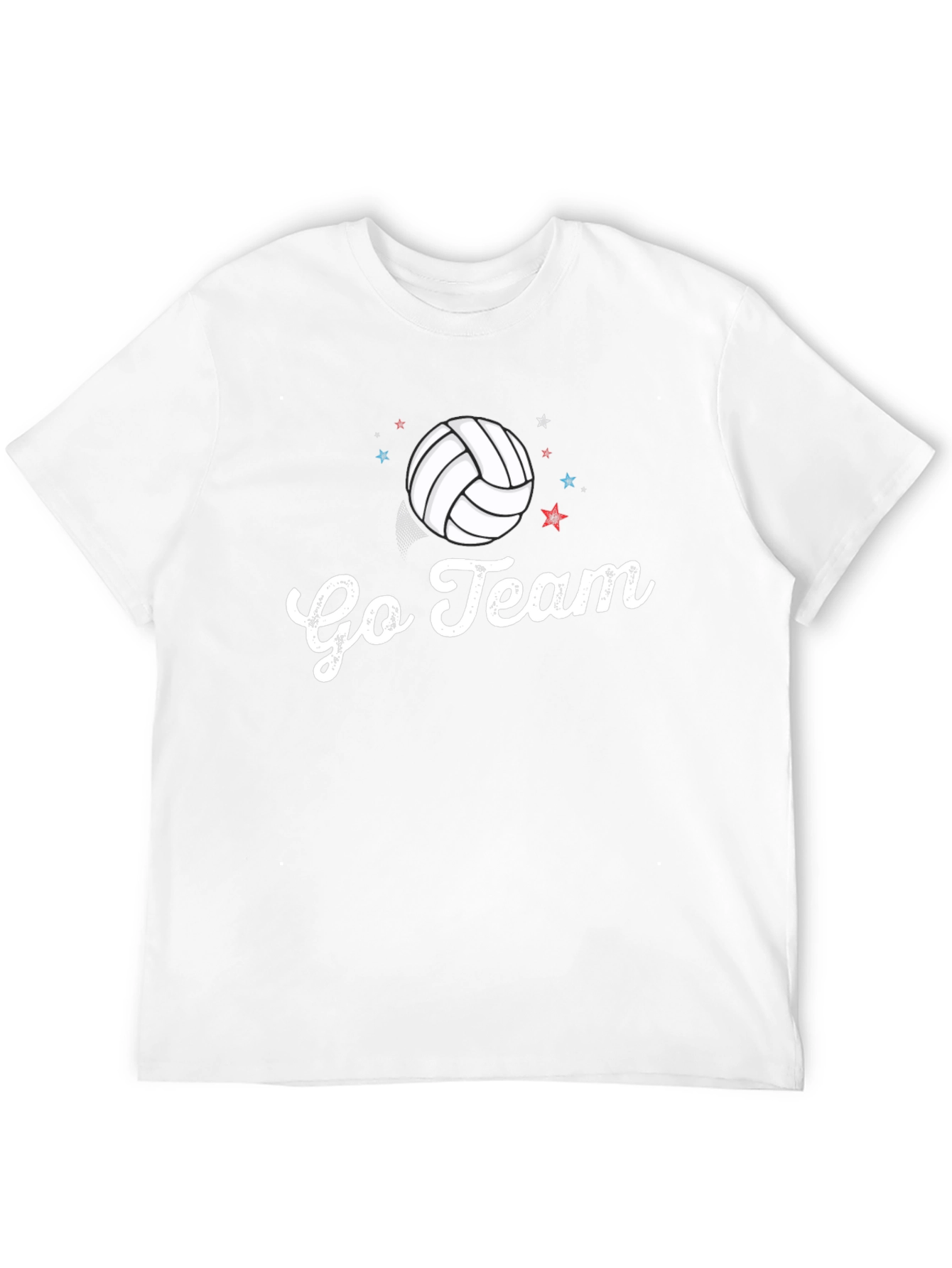 Go Team Volleyball Graphic Tee