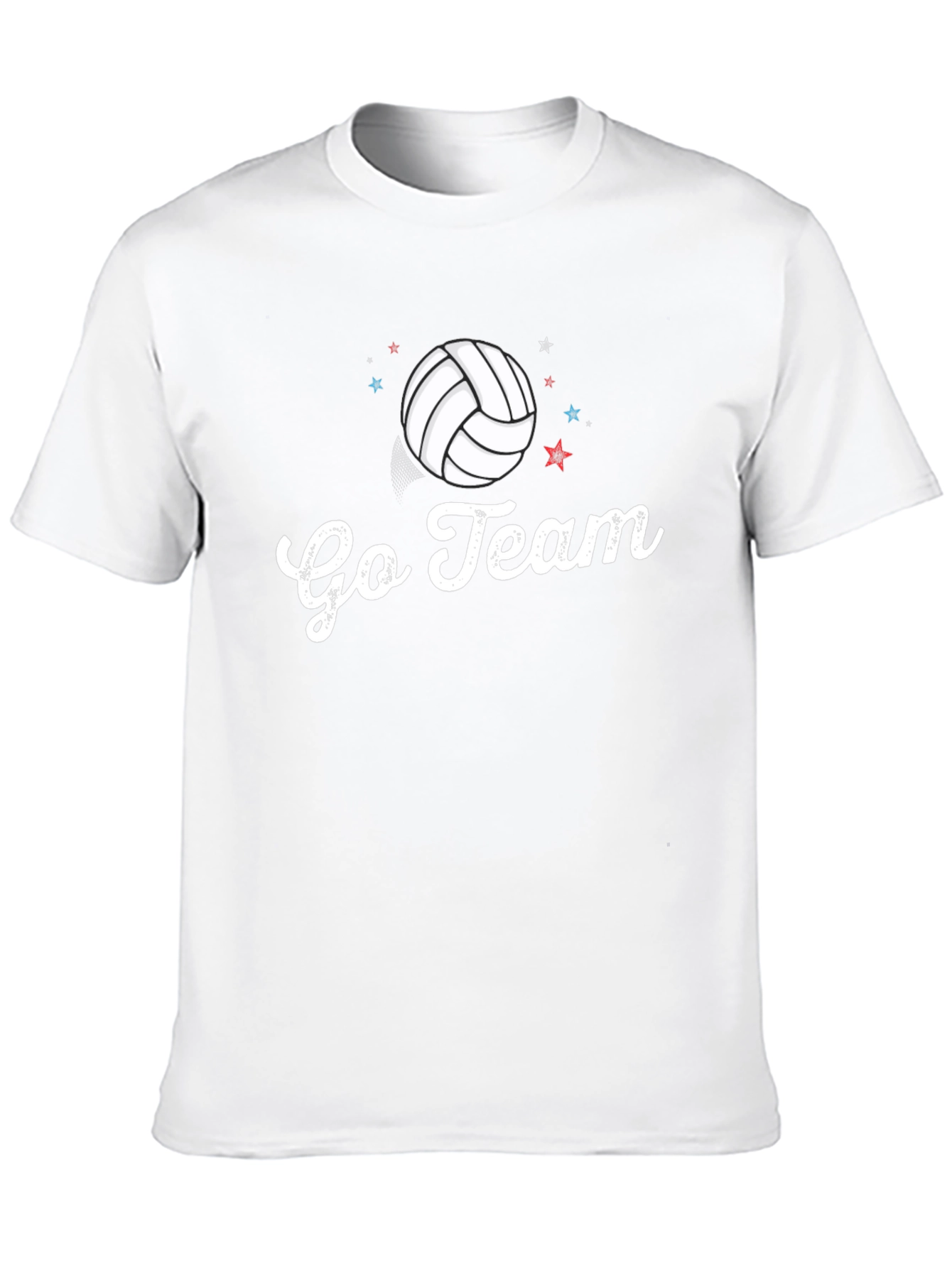Go Team Volleyball Graphic Tee