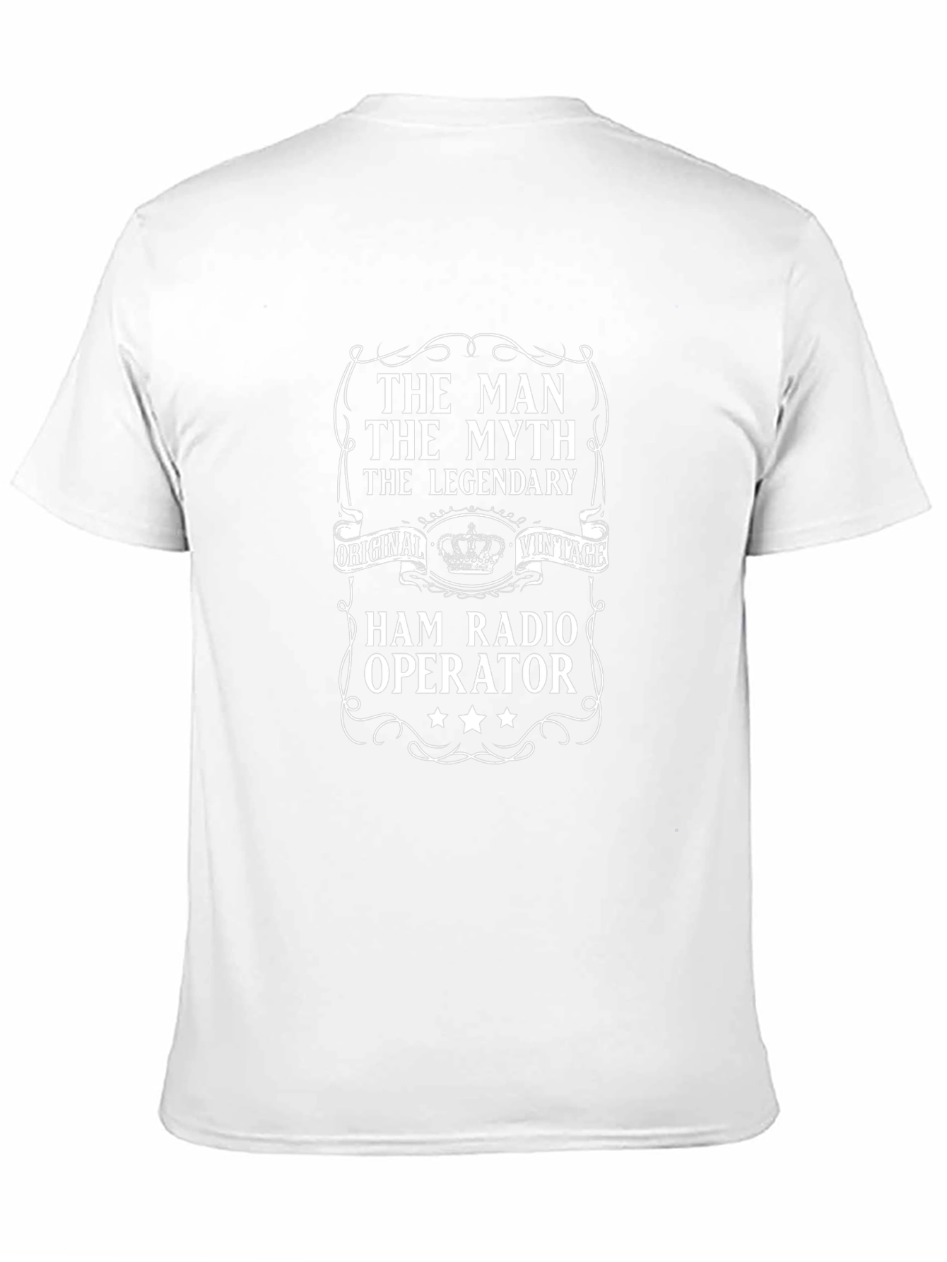 Ham Radio Operator Black T-Shirt