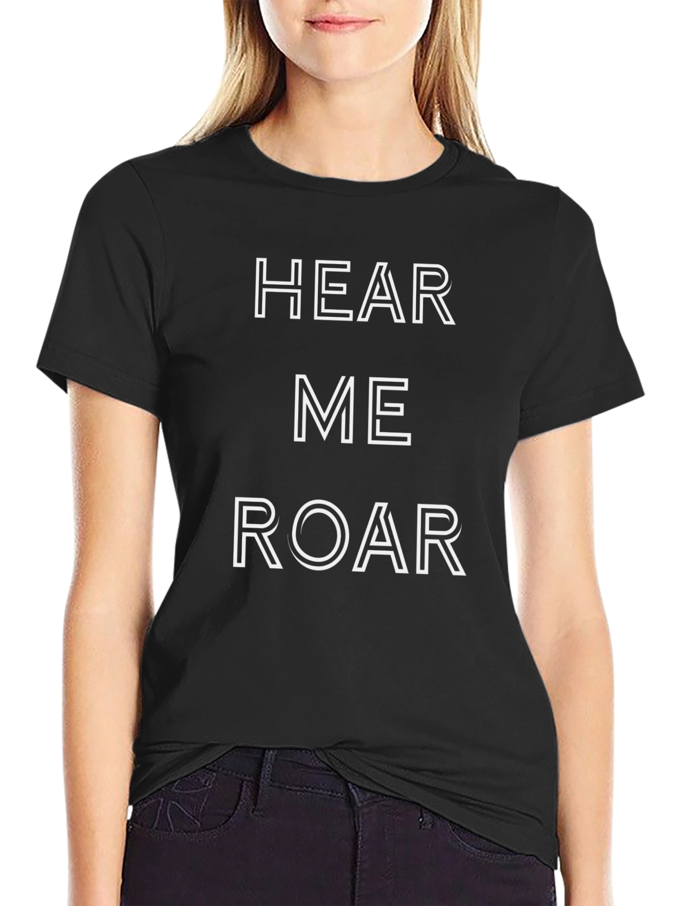 Hear Me Roar T-Shirt - Bold Statement Tee