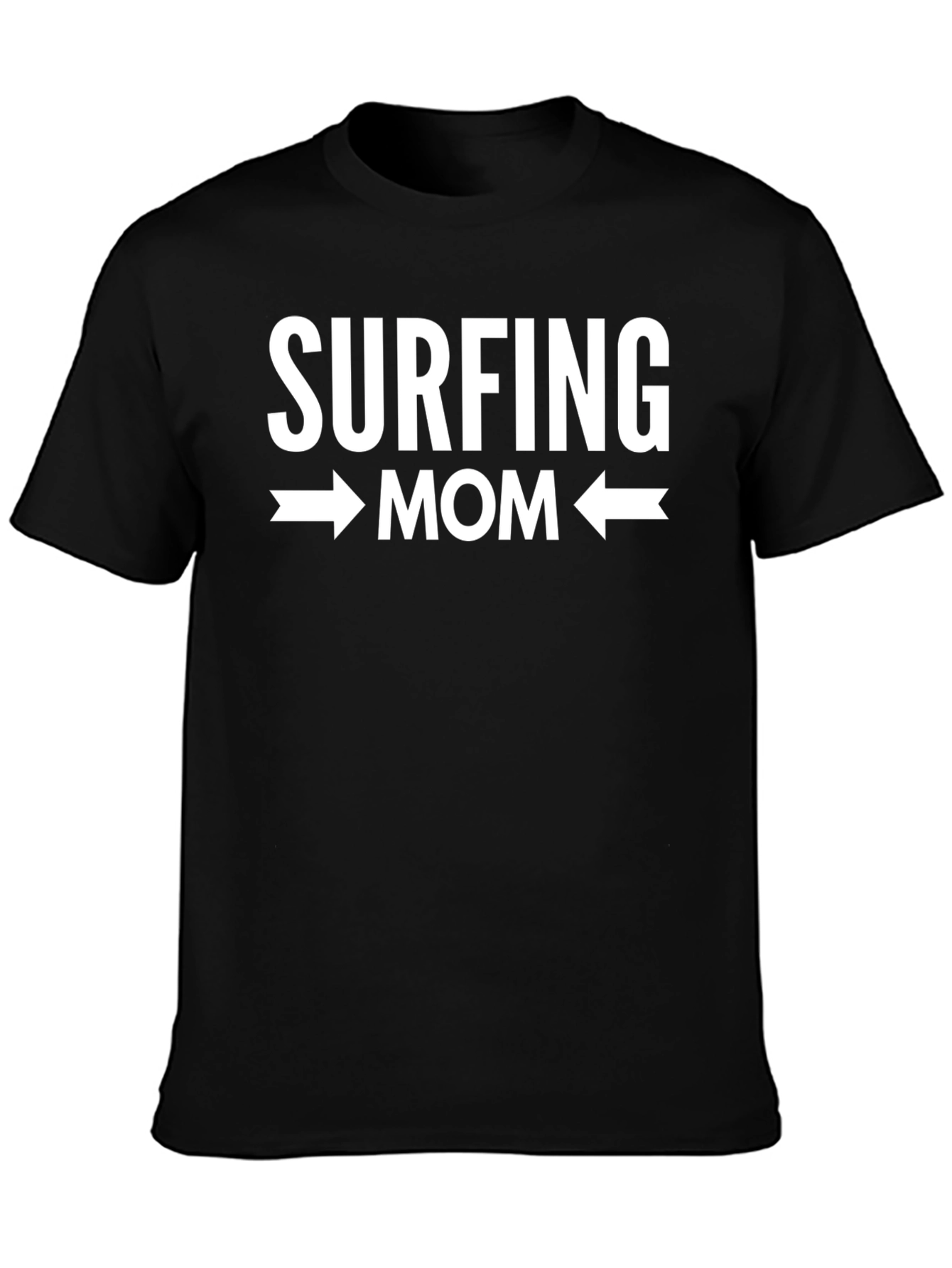 Surfing Mom Graphic T-Shirt