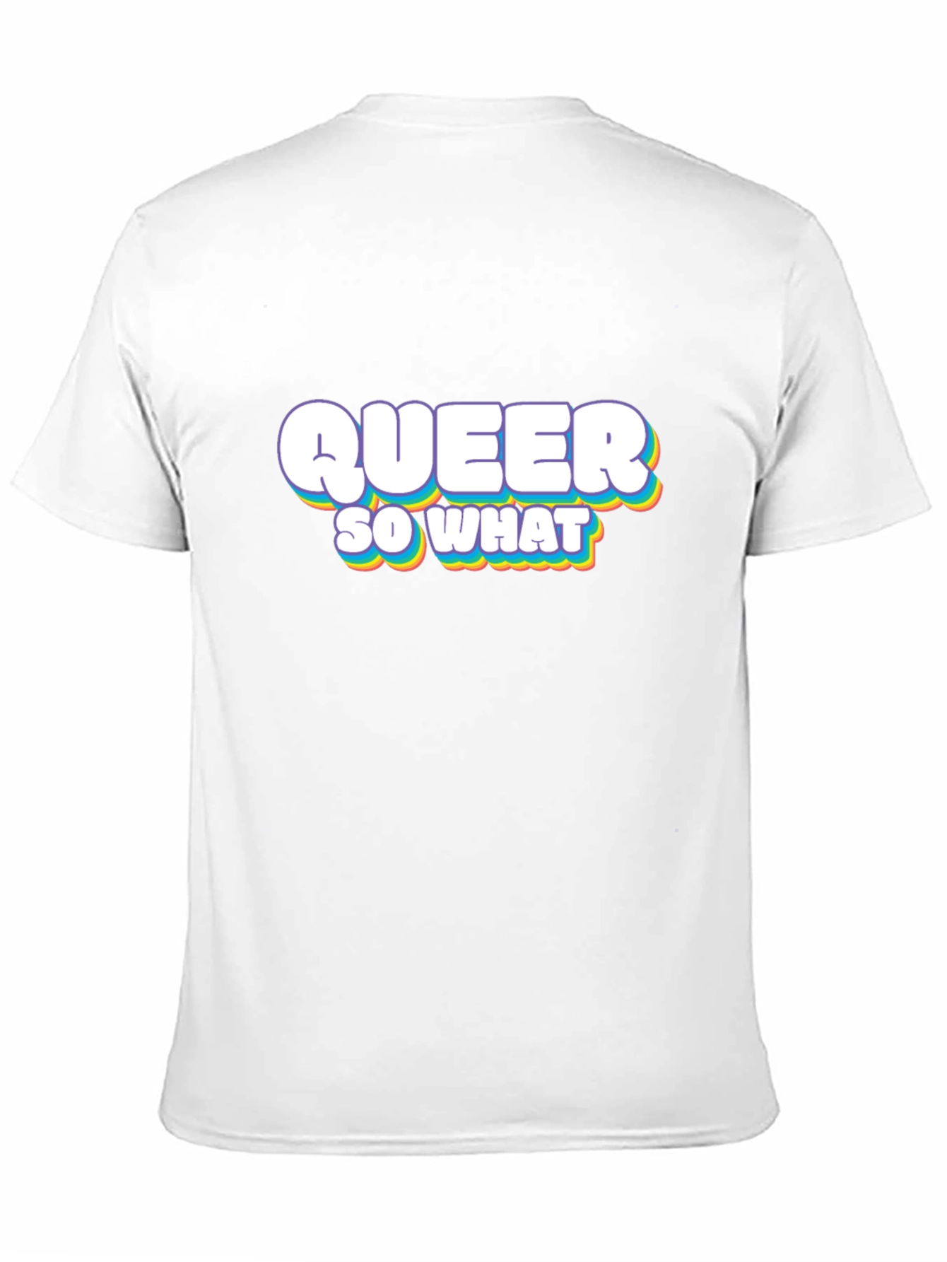Queer So What Graphic Tee - Prideful Style