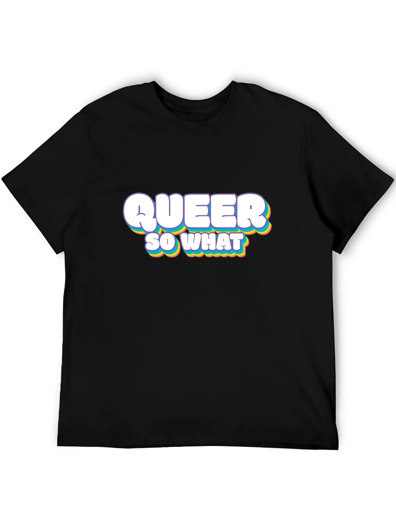 Queer So What Graphic Tee - Prideful Style