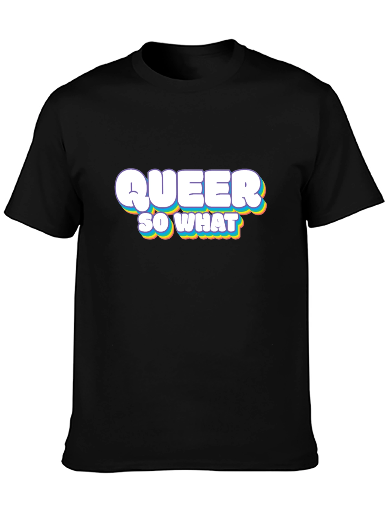 Queer So What Graphic Tee - Prideful Style