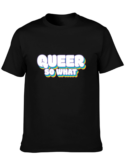 Queer So What Graphic Tee - Prideful Style
