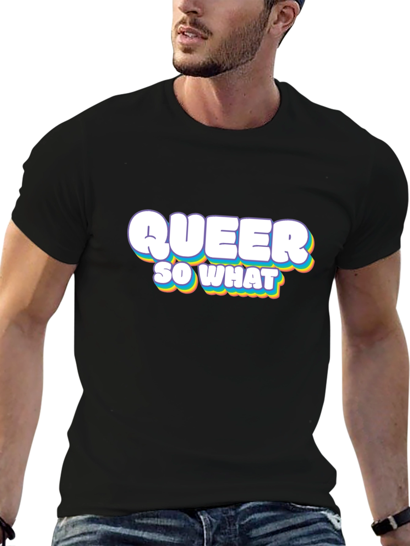 Queer So What Graphic Tee - Prideful Style