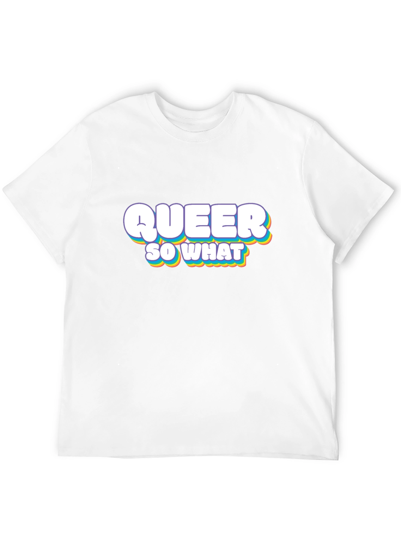 Queer So What Graphic Tee - Prideful Style