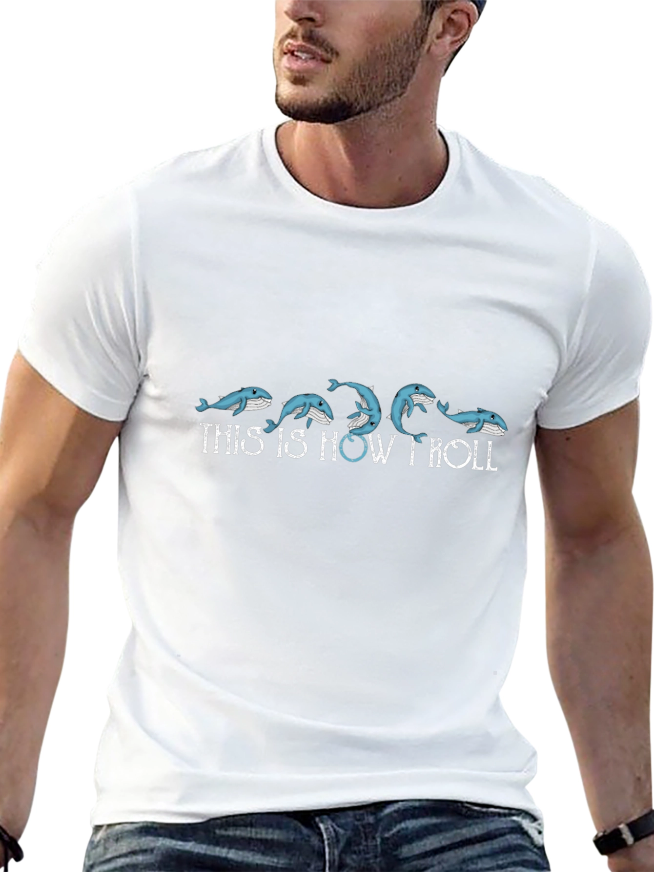 This Is How I Roll Whale T-Shirt