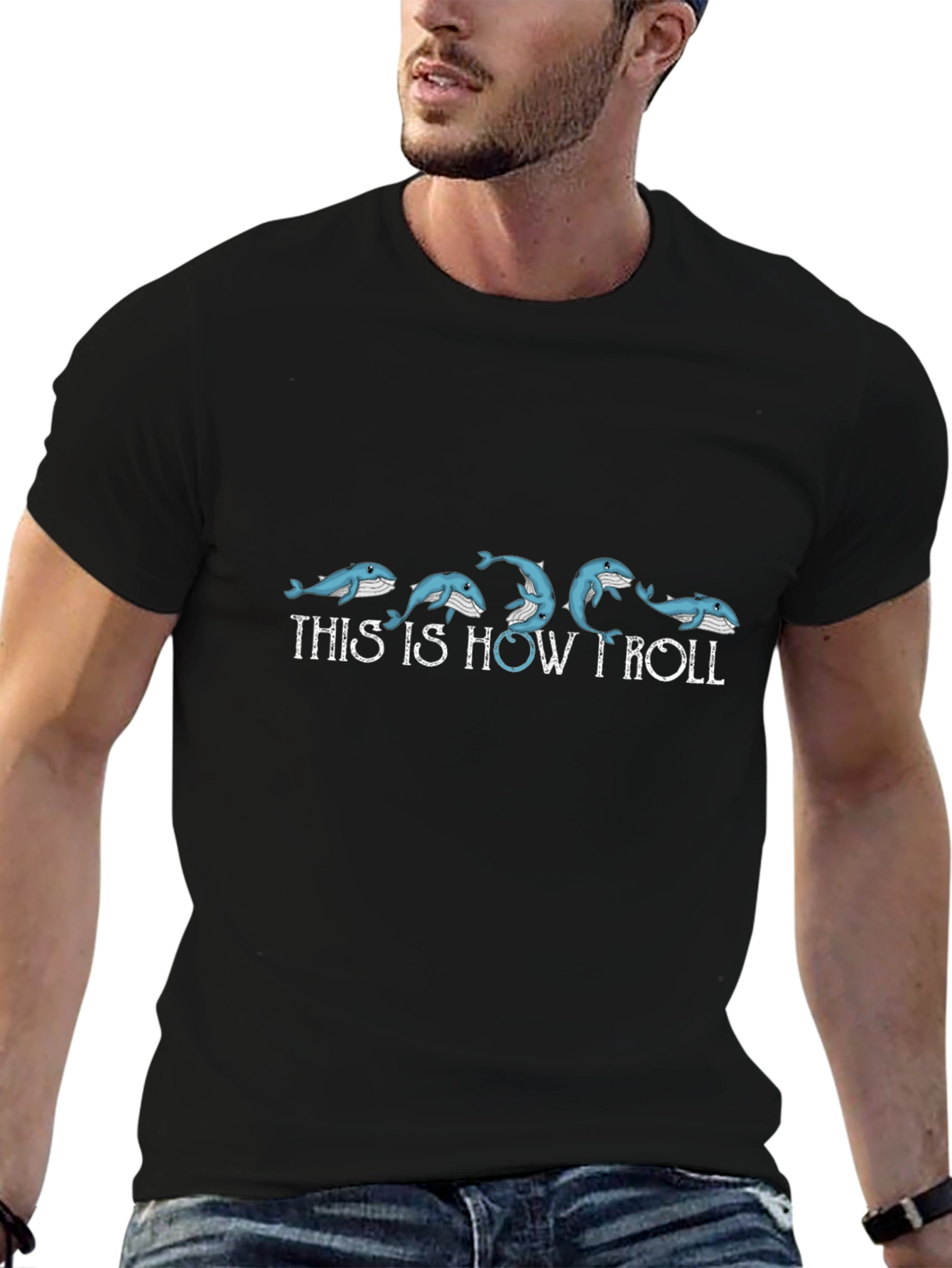 This Is How I Roll Whale T-Shirt