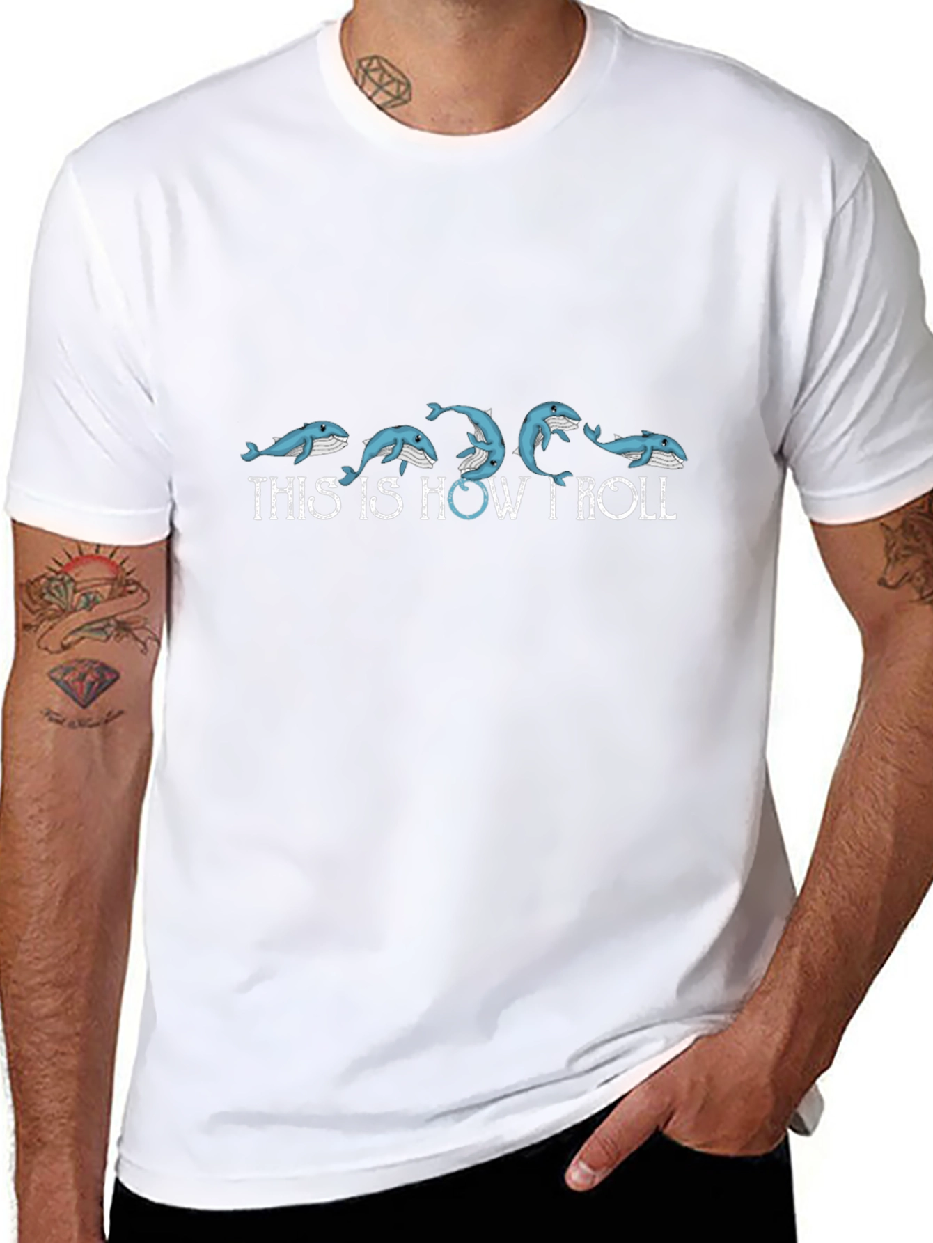 This Is How I Roll Whale T-Shirt