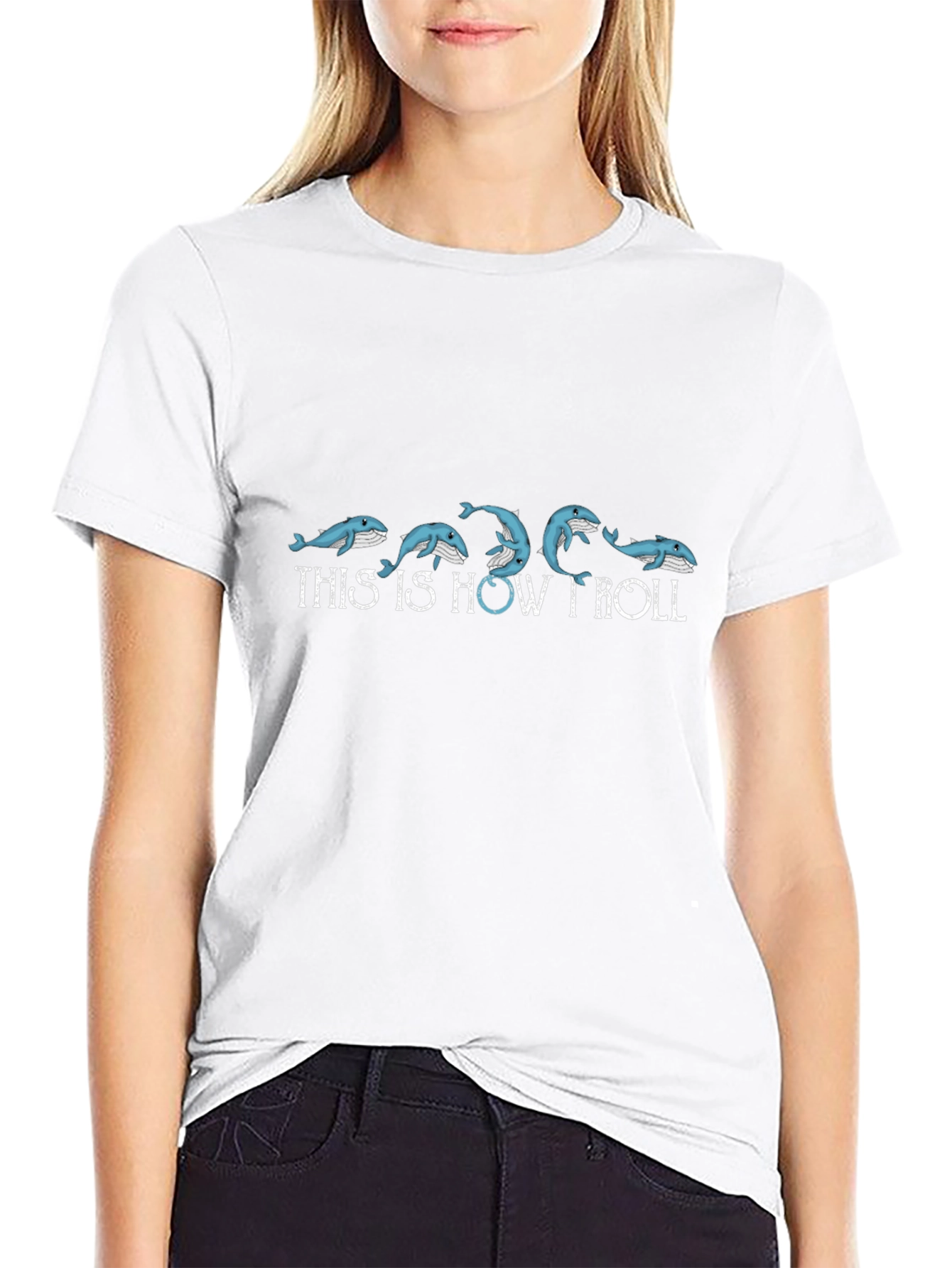This Is How I Roll Whale T-Shirt