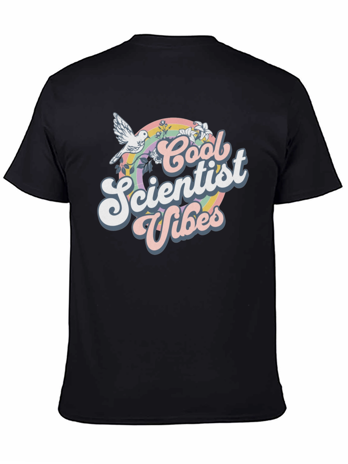 Cool Scientist Vibes Graphic T-Shirt