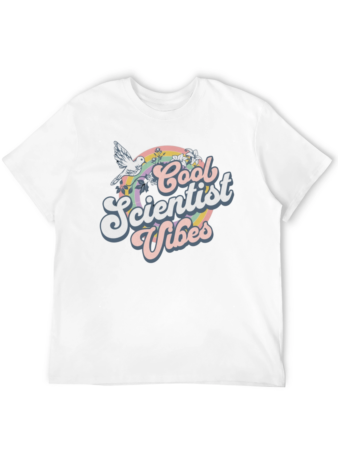 Cool Scientist Vibes Graphic T-Shirt
