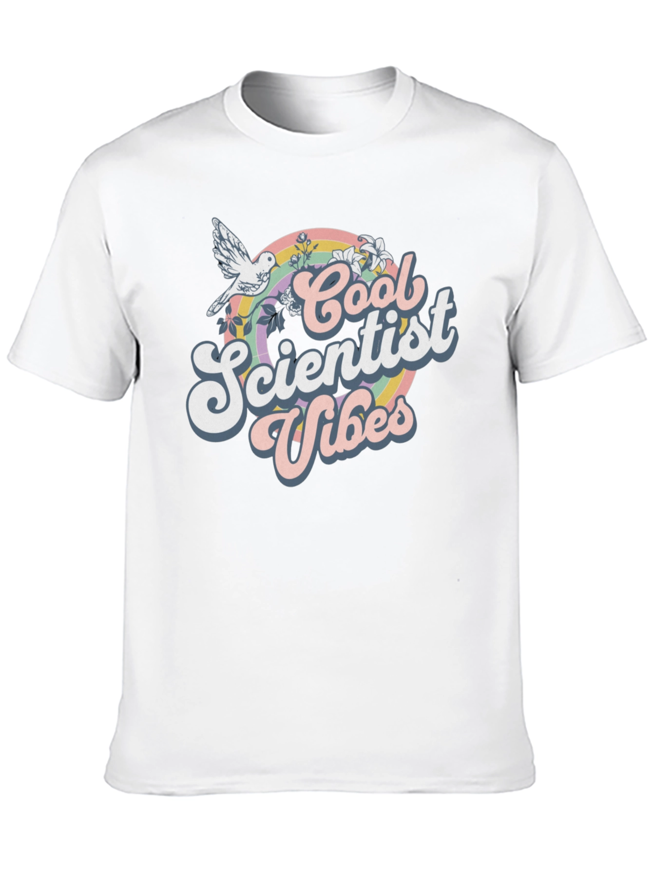 Cool Scientist Vibes Graphic T-Shirt